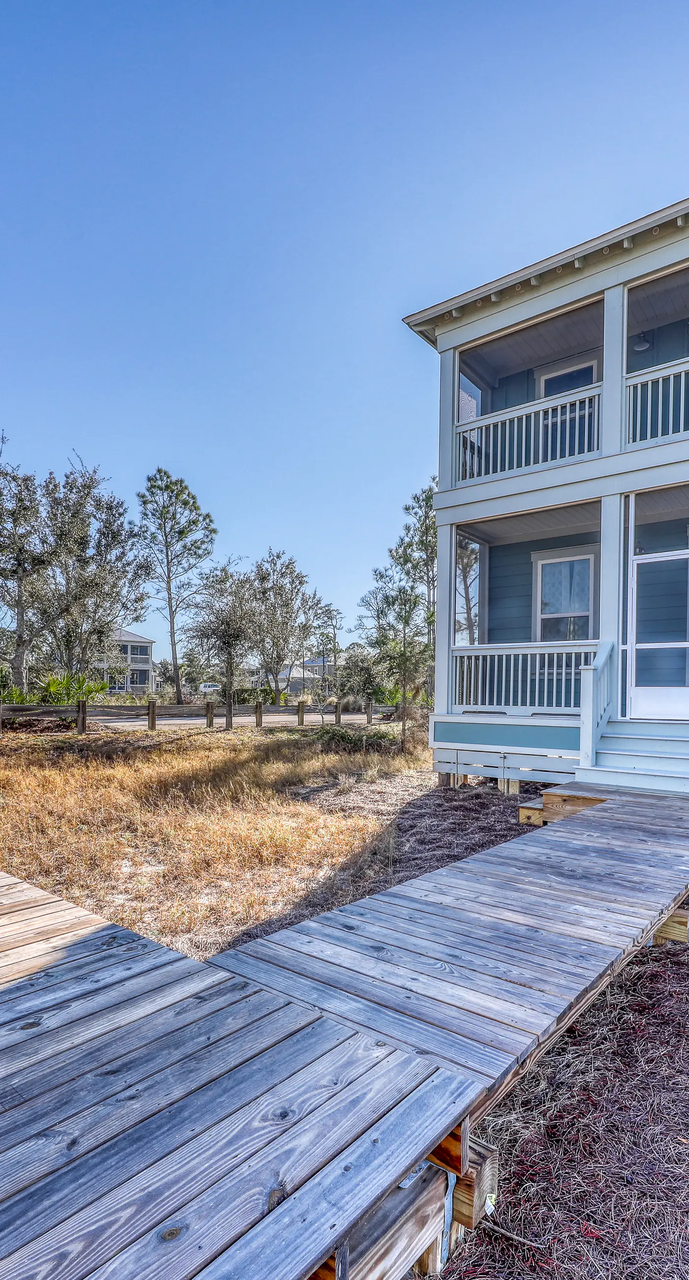 Lovely Home w/ Screened-In Porches, Balcony & Shared Pool - Walk to the Beach