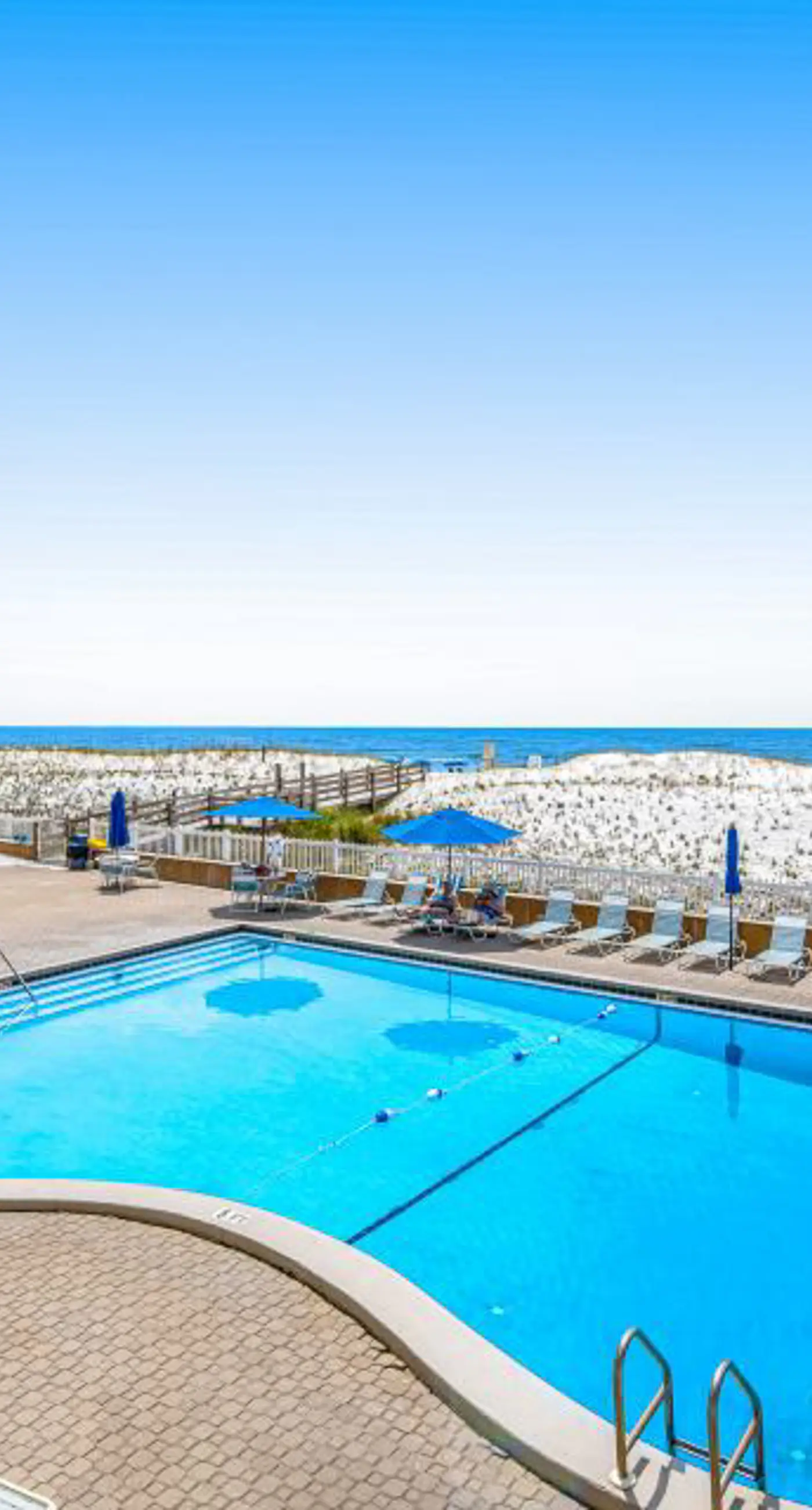 Sea Oats 708 - 7th floor condo in beachfront complex with pool, Gulf view, W/D, & fast WiFi