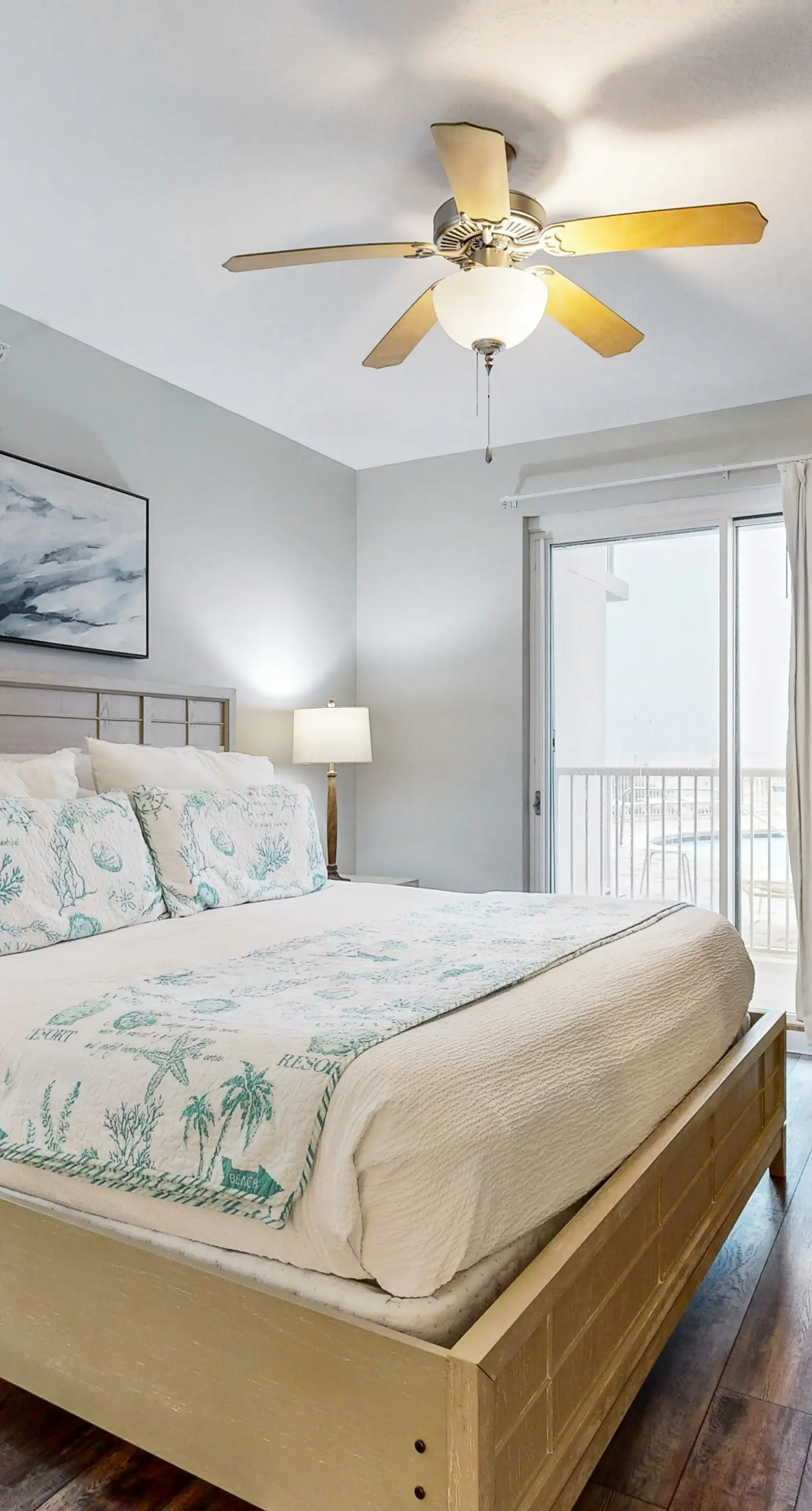 Gulf-front condo with washer/dryer, pools, hot tub, fitness room, & beach access