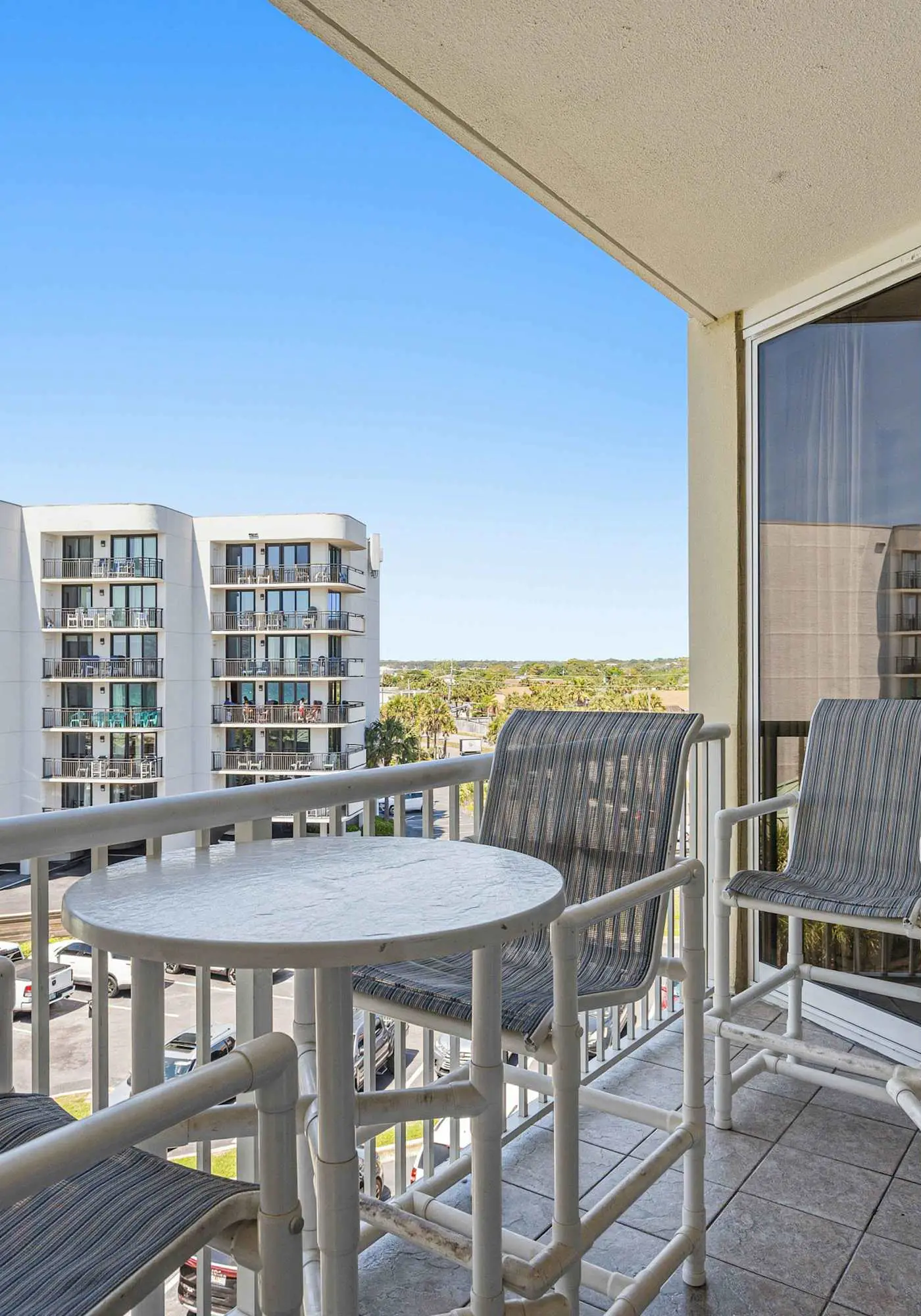 Fourth Floor Oceanfront Condo with Shared Pool, High-Speed WiFi, & Central AC