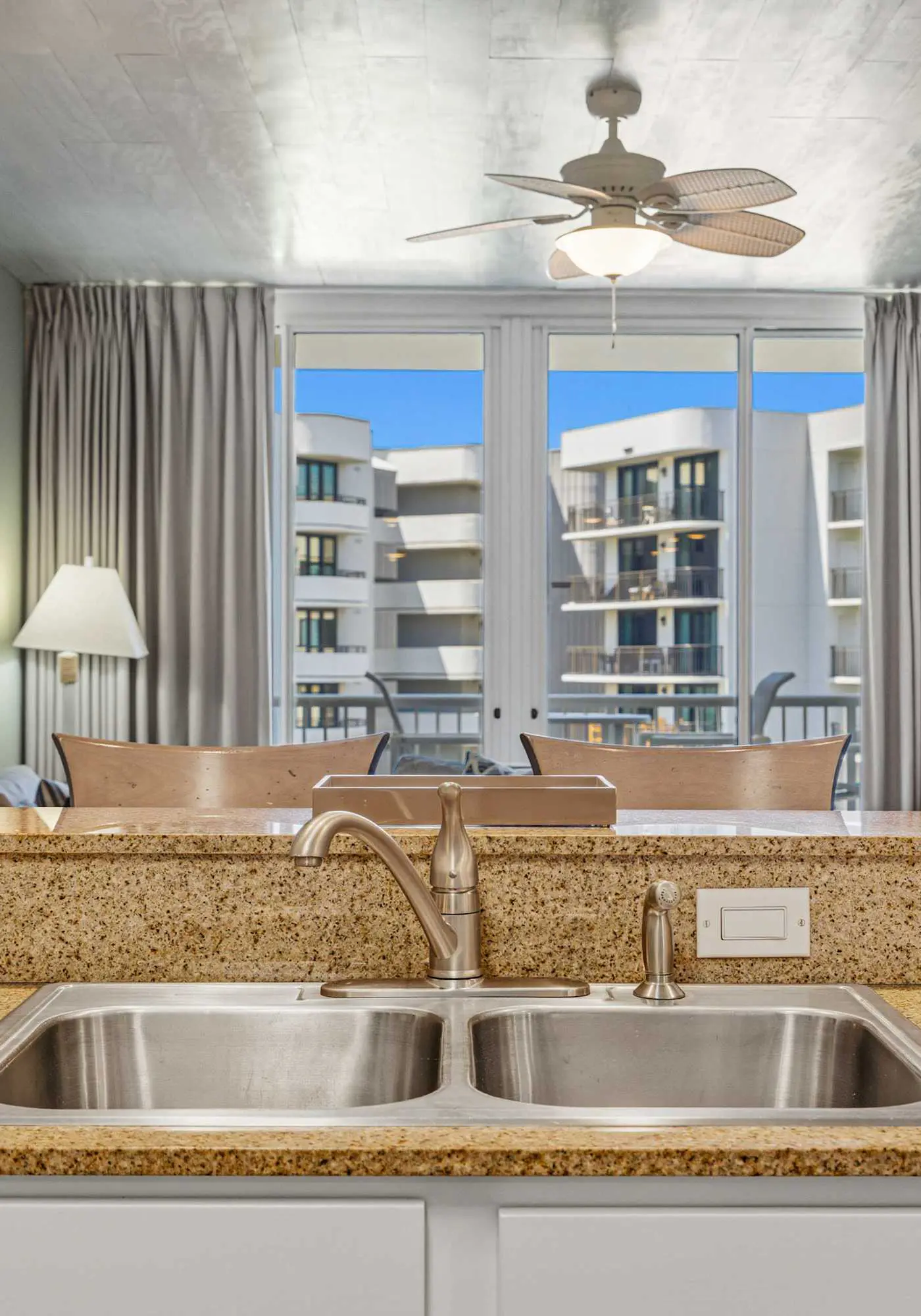 Fourth Floor Oceanfront Condo with Shared Pool, High-Speed WiFi, & Central AC