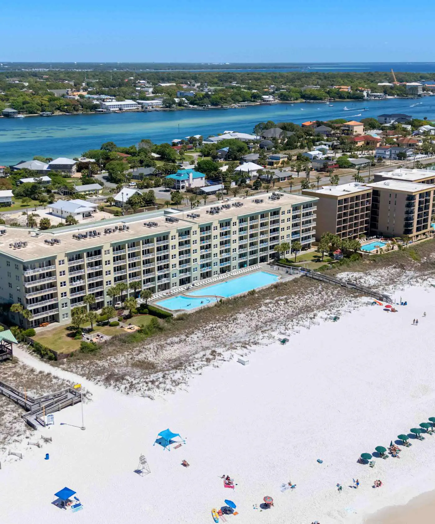 Fourth Floor Oceanfront Condo with Shared Pool, High-Speed WiFi, & Central AC