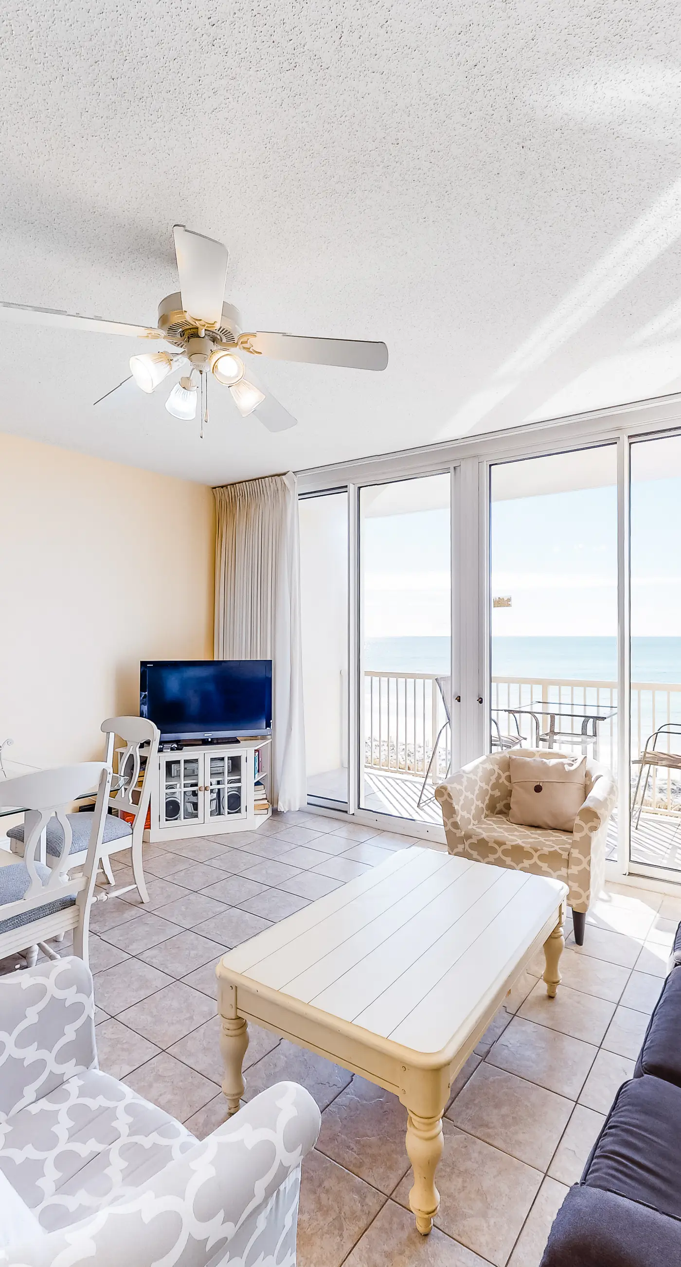Spacious coastal condo on Okaloosa Island with Gulf-front views - steps to beach