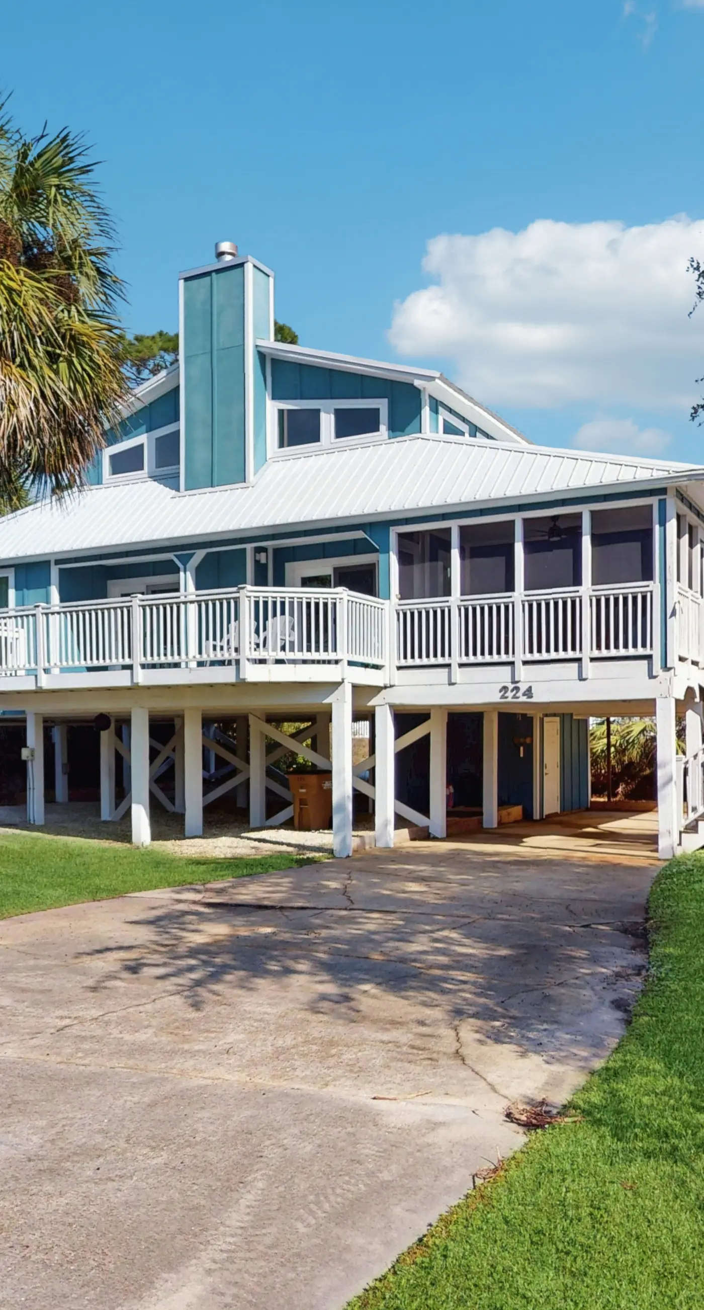Spacious dog-friendly home with community pool, deck, & WiFi - minutes to beach