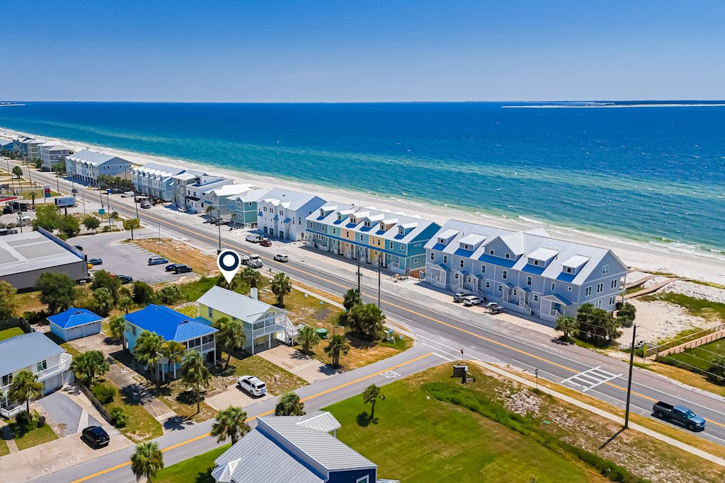 Dog-friendly coastal home w/ a game room and covered patio