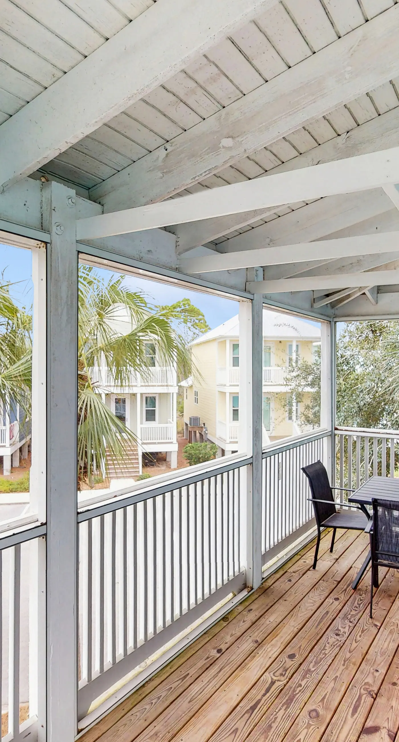 Relaxing seaside residence featuring open space and accessible beach entry