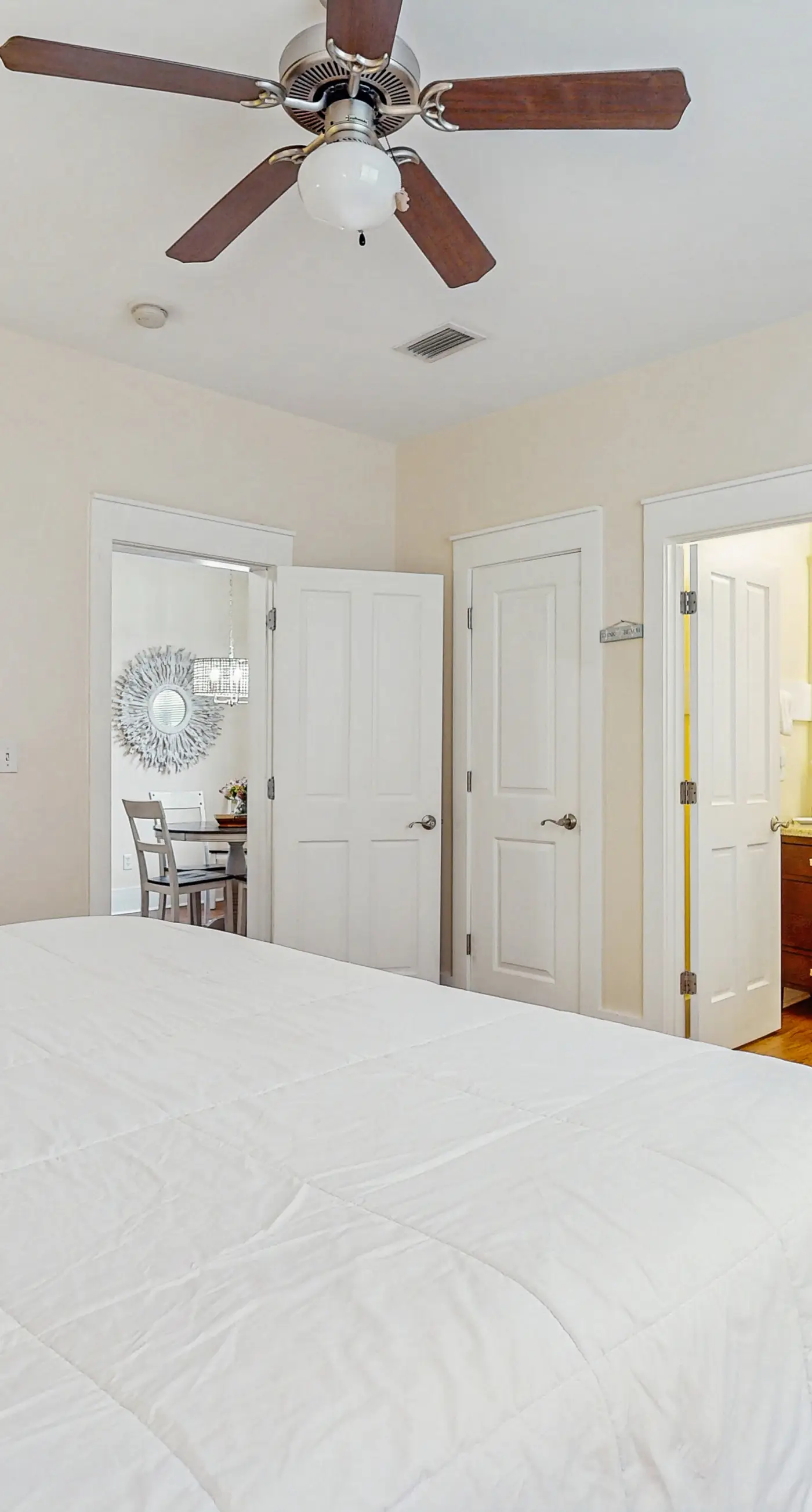 Relaxing seaside residence featuring open space and accessible beach entry