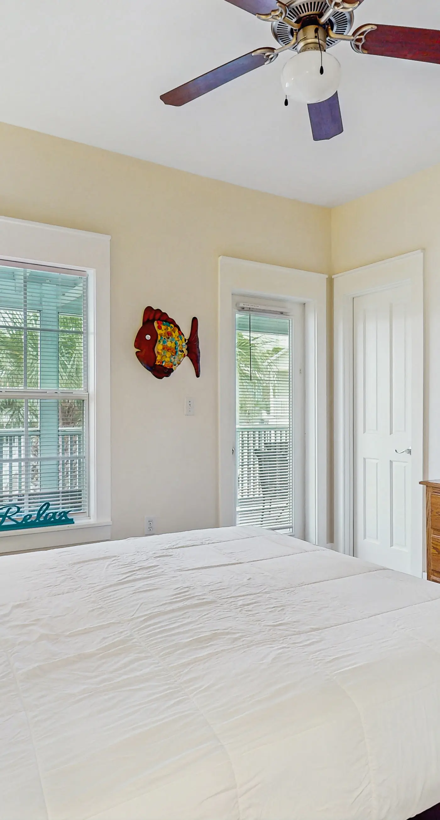 Relaxing seaside residence featuring open space and accessible beach entry