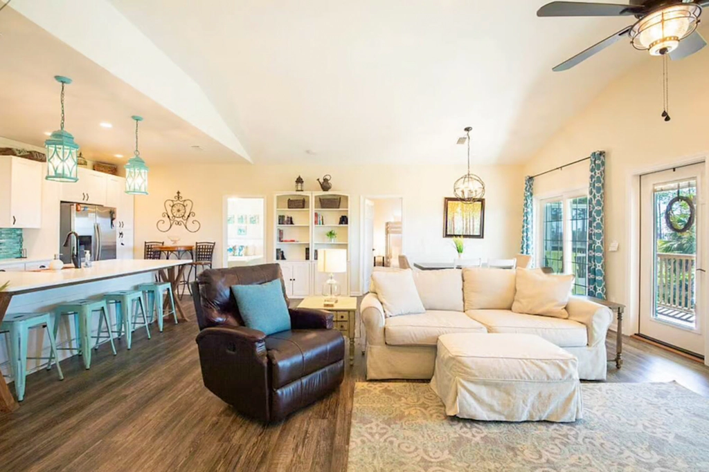 Gorgeous coastal home with gorgeous sunsets