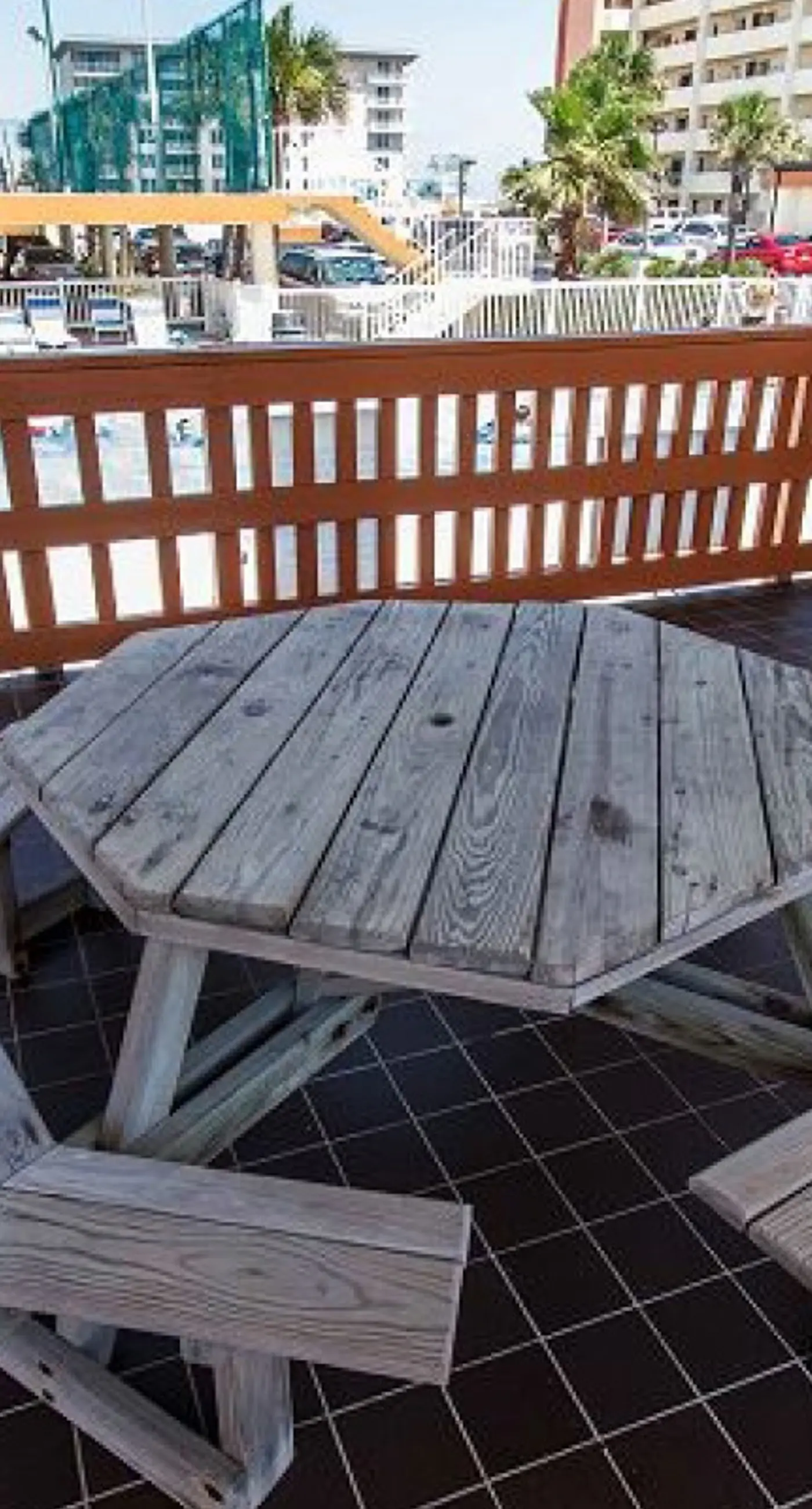 Gulf view & beachfront condo with balcony, pool, tennis, & gym