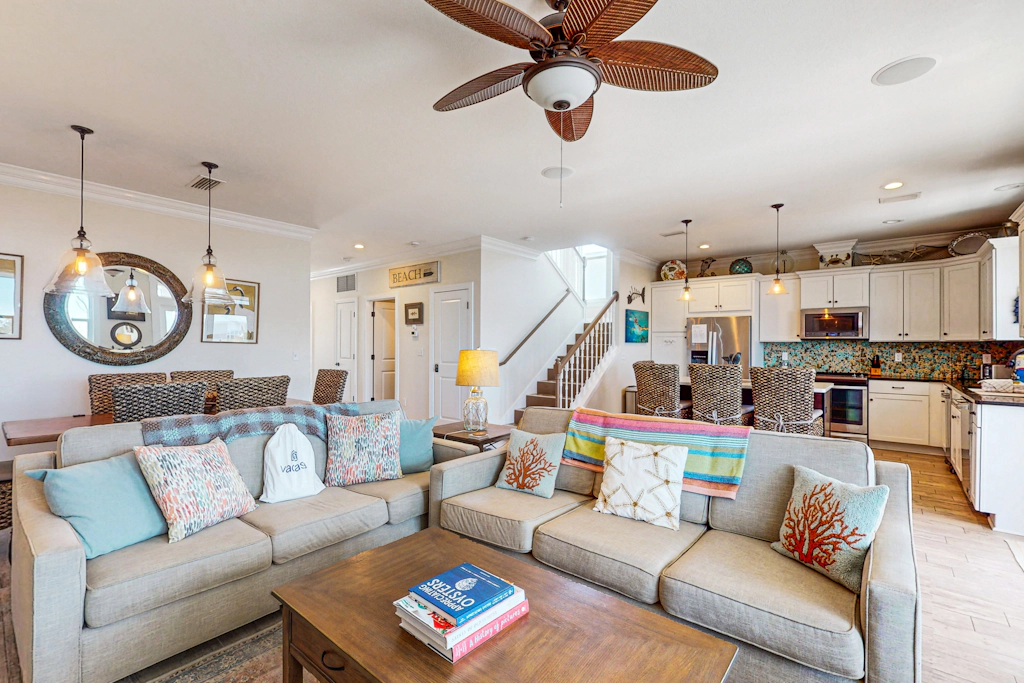 Dog-friendly abode near the beach with multiple balconies, ocean views, & more