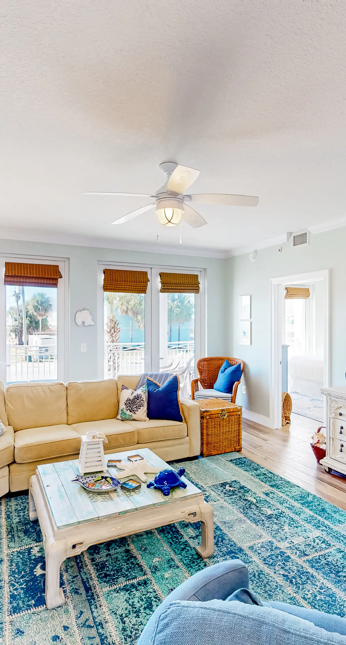 Sunny nautical condo with on-site hot tub, pool, & gym - internet, W/D, & AC