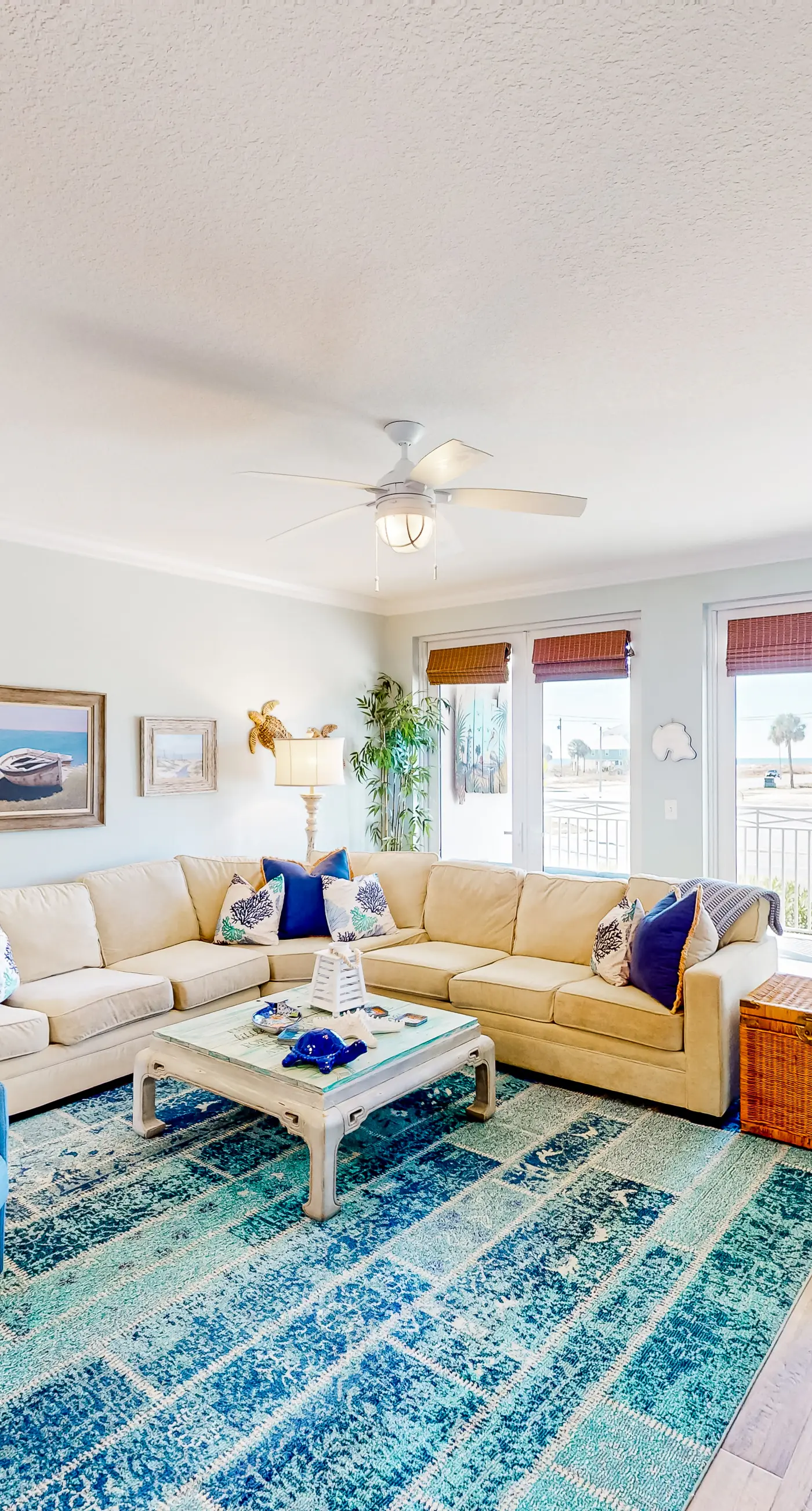 Sunny nautical condo with on-site hot tub, pool, & gym - internet, W/D, & AC