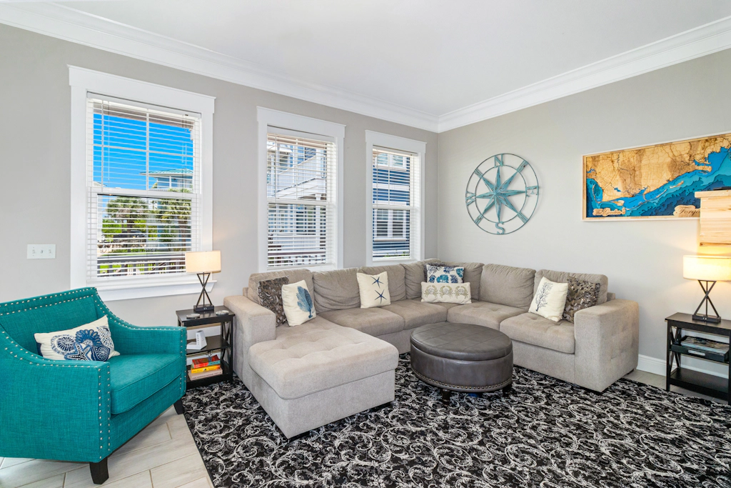 Gulf & canal views with modern amenities, pool, & beach access