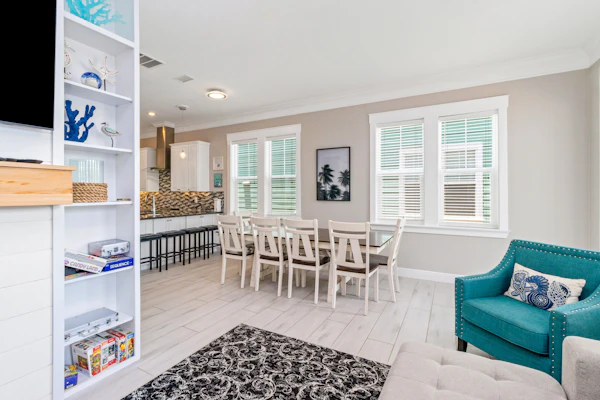 Gulf & canal views with modern amenities, pool, & beach access