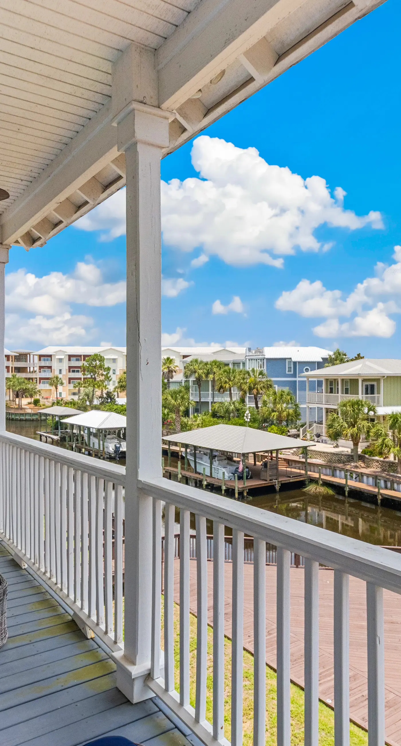 Gulf & canal views with modern amenities, pool, & beach access