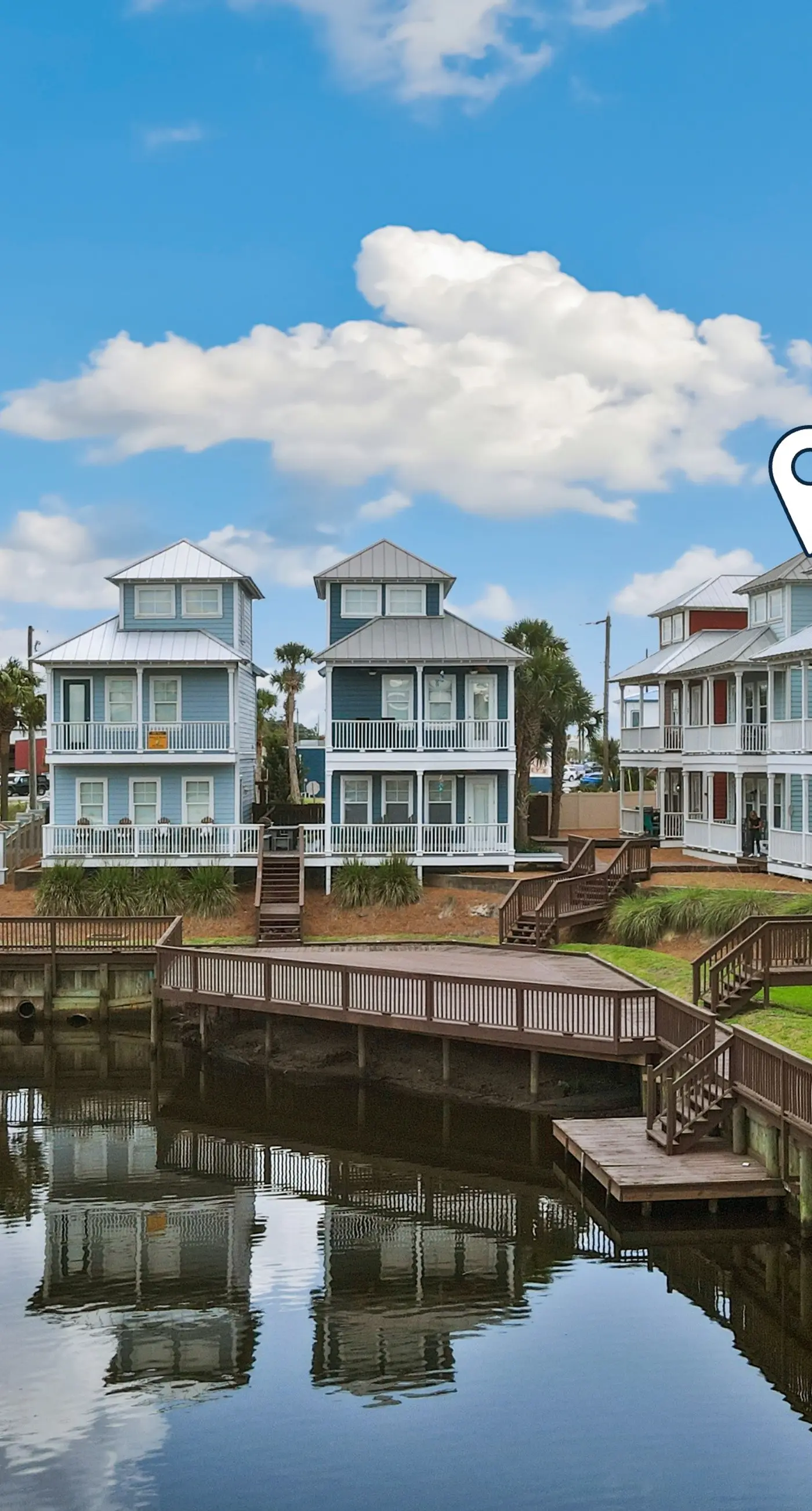 Gulf & canal views with modern amenities, pool, & beach access