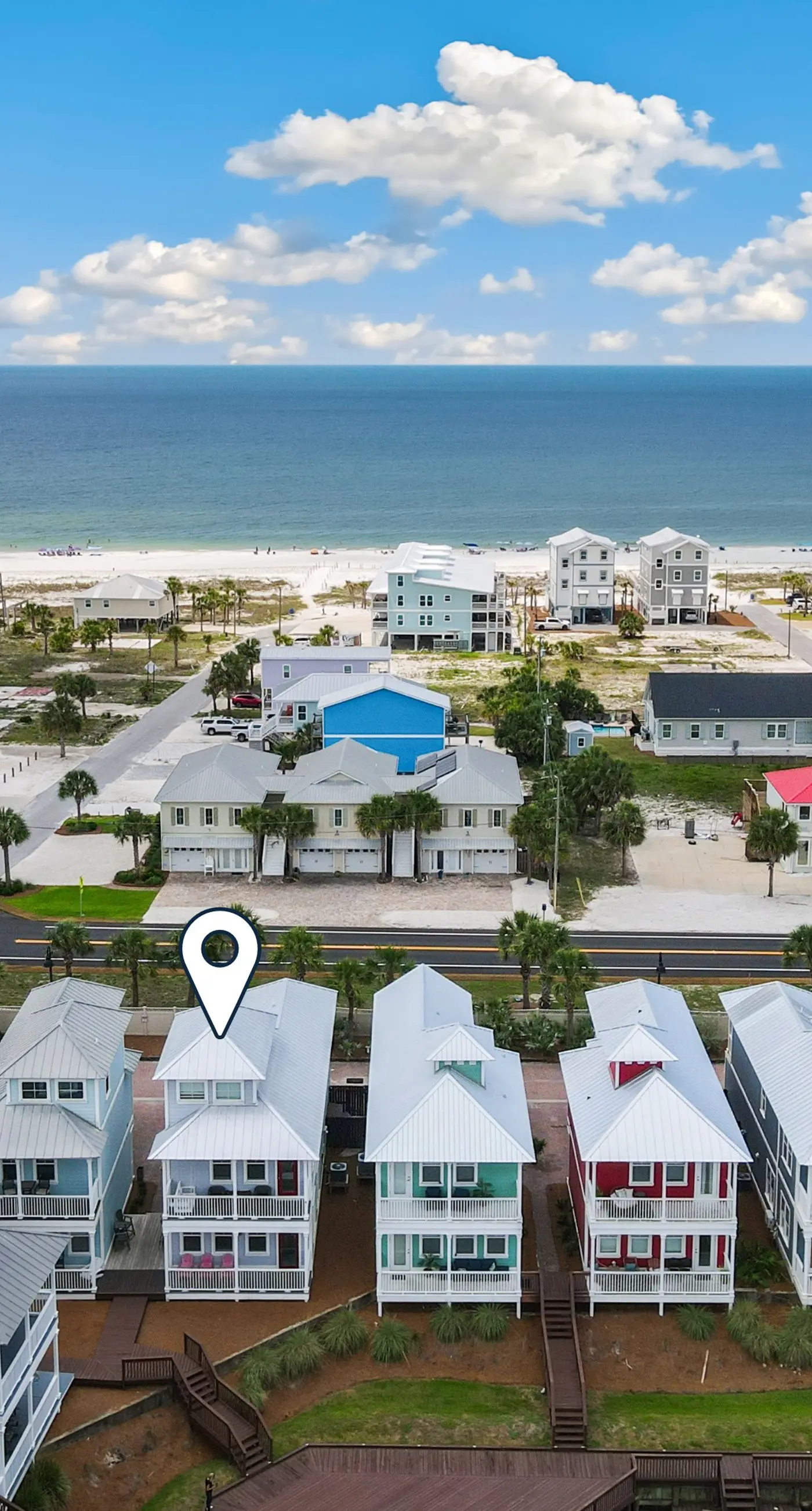 Gulf & canal views with modern amenities, pool, & beach access