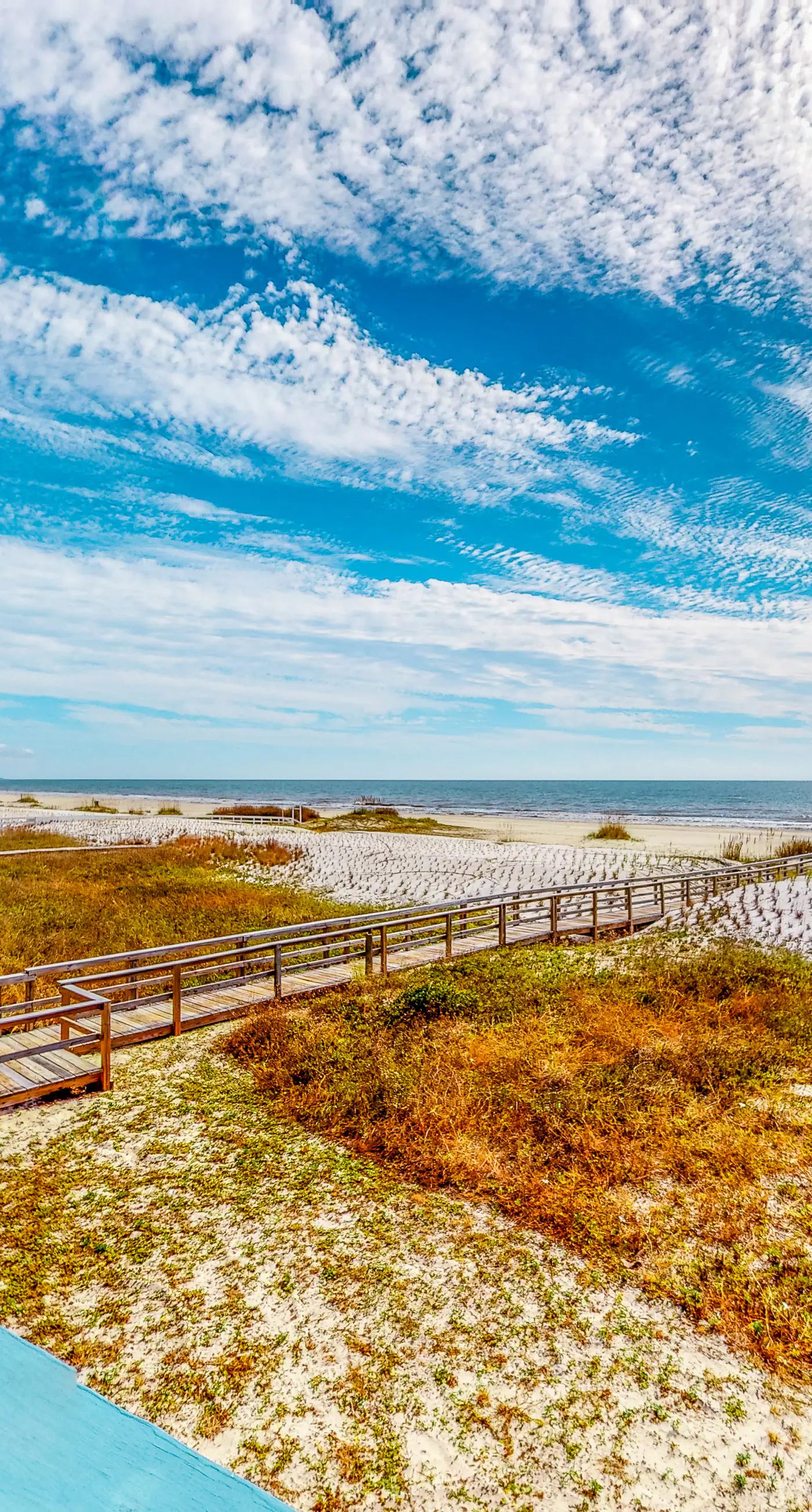 Gulf-front home with WiFi, private beach boardwalk & views - dog-friendly