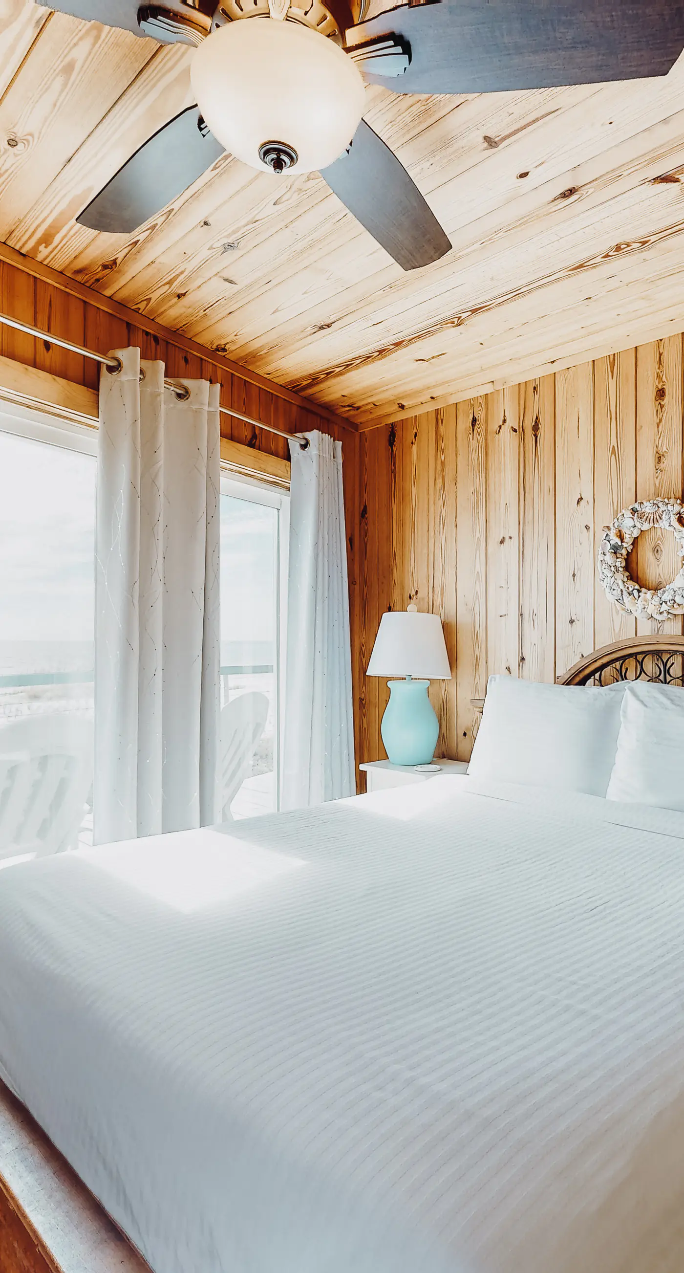 Gulf-front home with WiFi, private beach boardwalk & views - dog-friendly