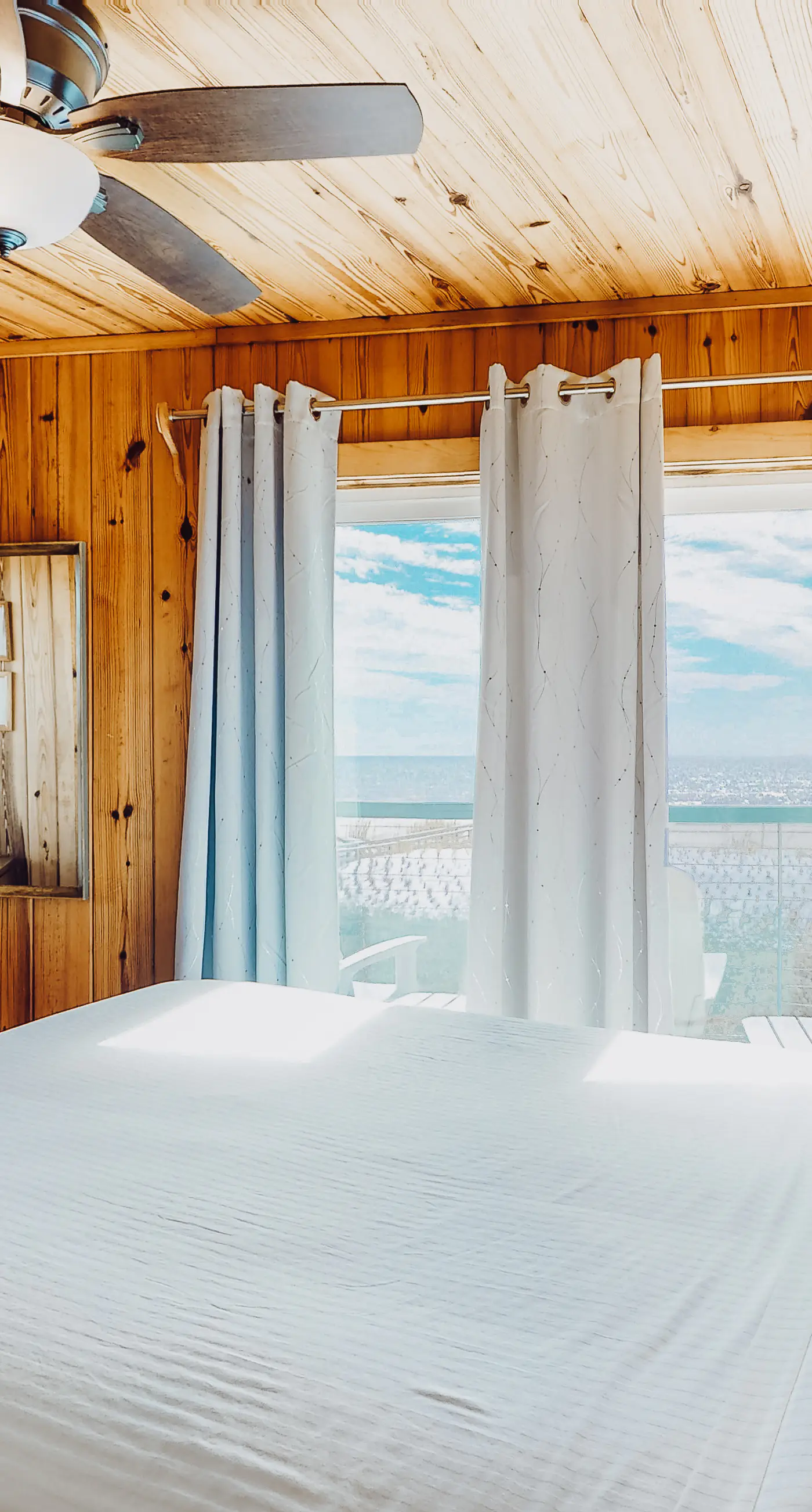 Gulf-front home with WiFi, private beach boardwalk & views - dog-friendly