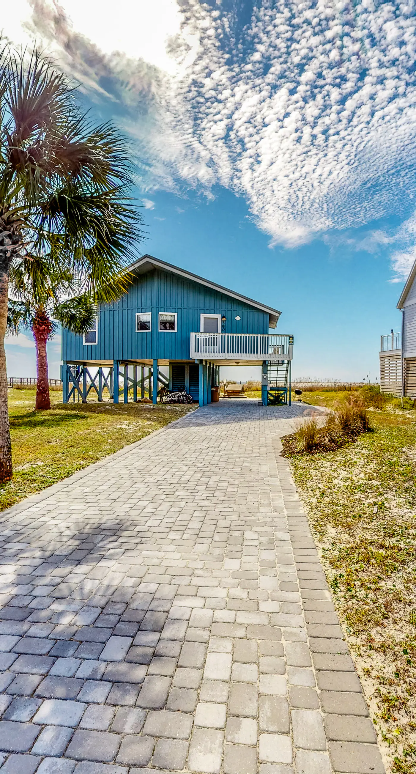 Gulf-front home with WiFi, private beach boardwalk & views - dog-friendly