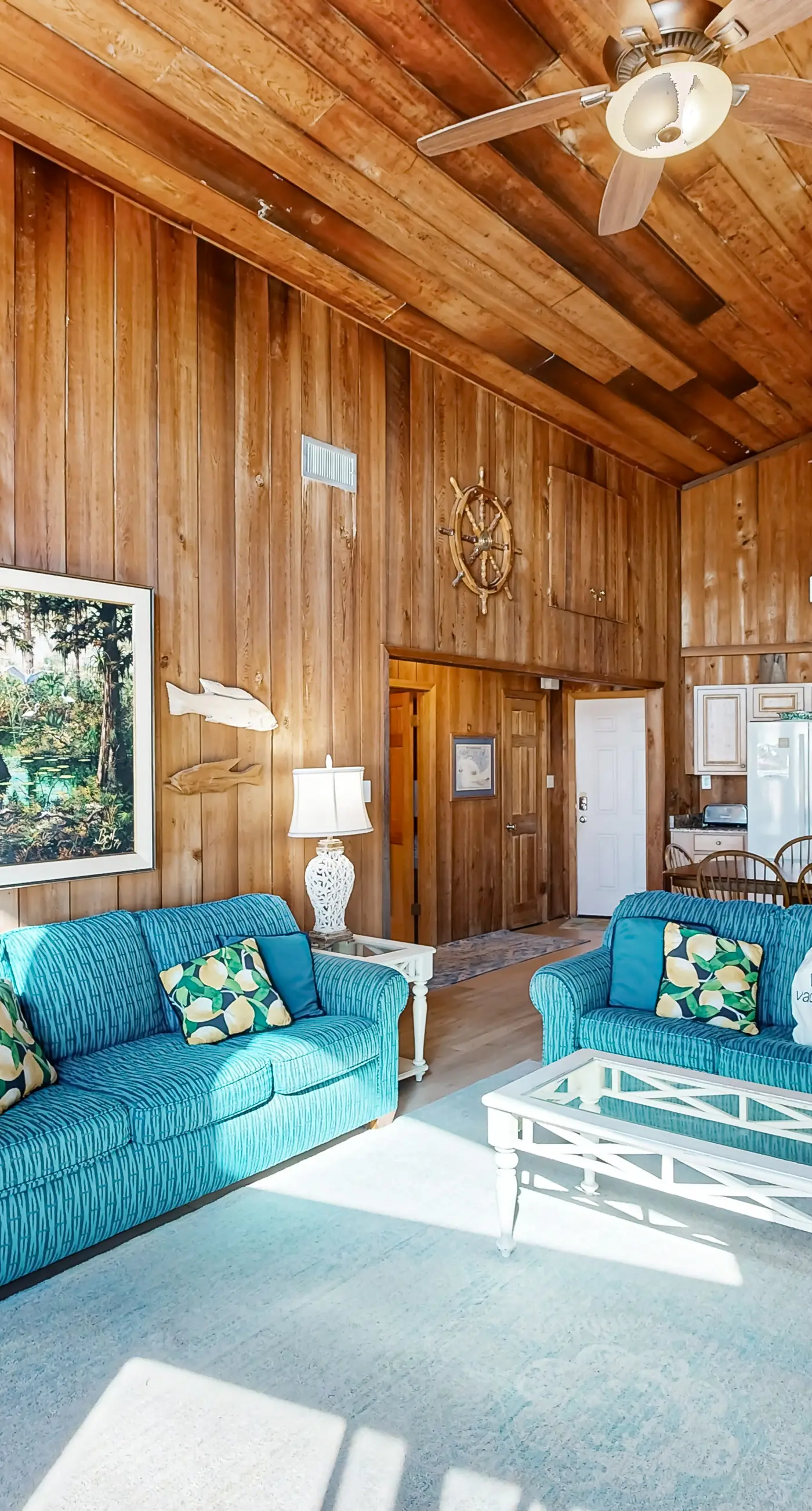 Dog-friendly gulf front home with panoramic gulf views from the sundeck