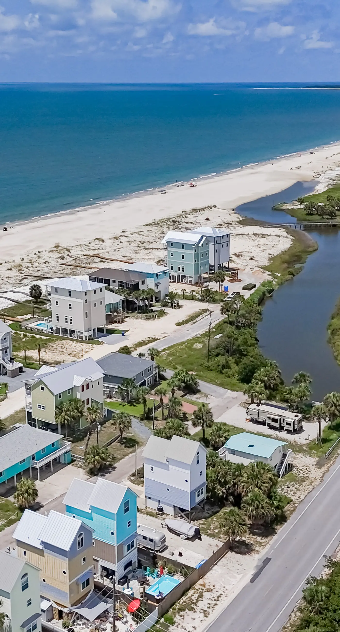 Dog-friendly Private home with gulf view and easy beach access