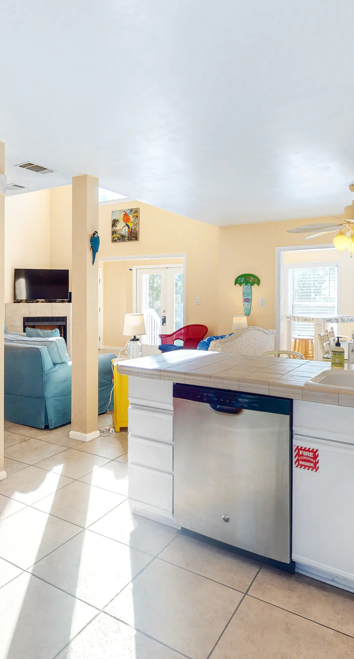 Beach Across the Street! Dog-Friendly Home w/ Private Pool, AC, WiFi & Games!