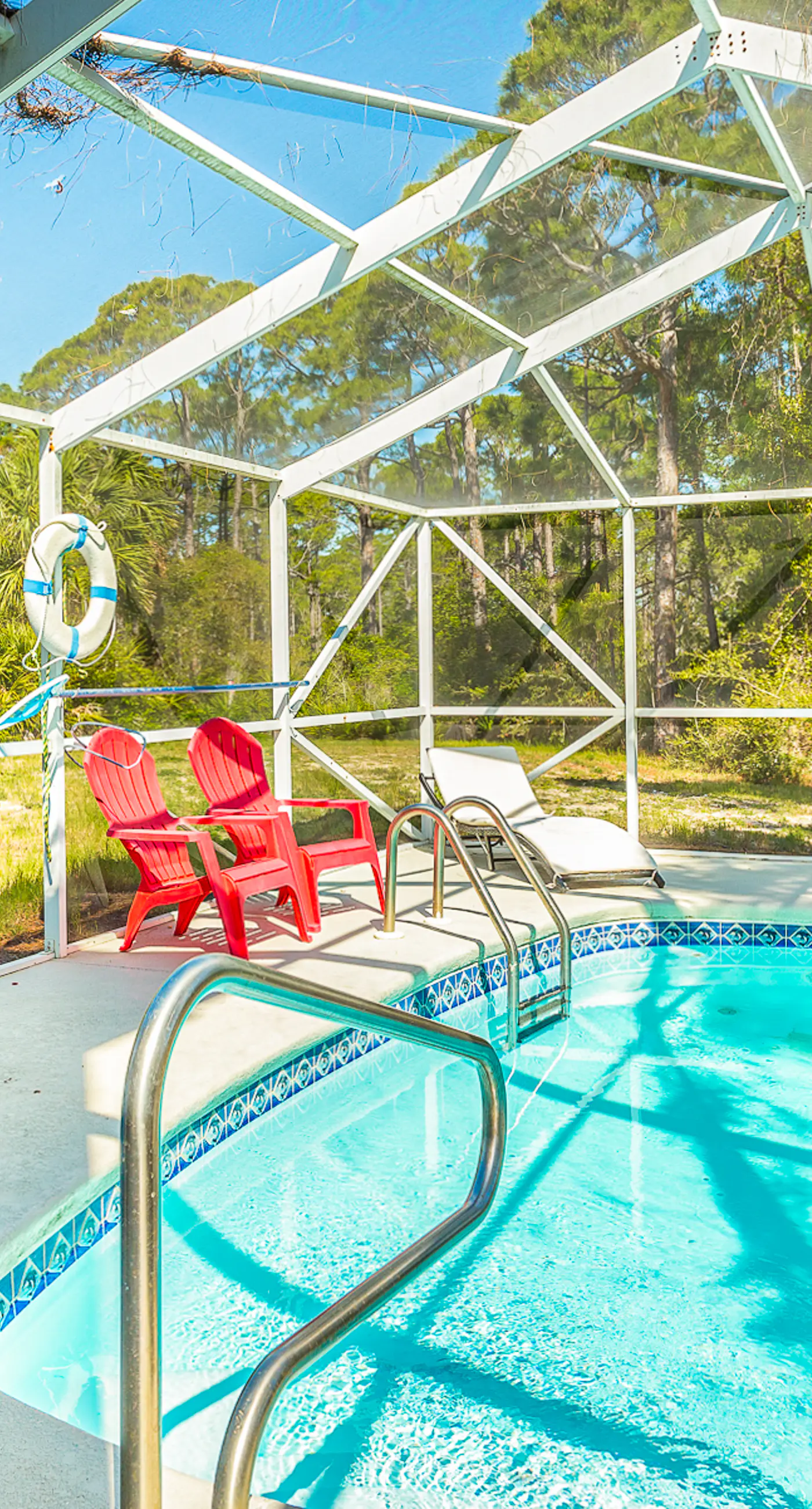 Beach Across the Street! Dog-Friendly Home w/ Private Pool, AC, WiFi & Games!