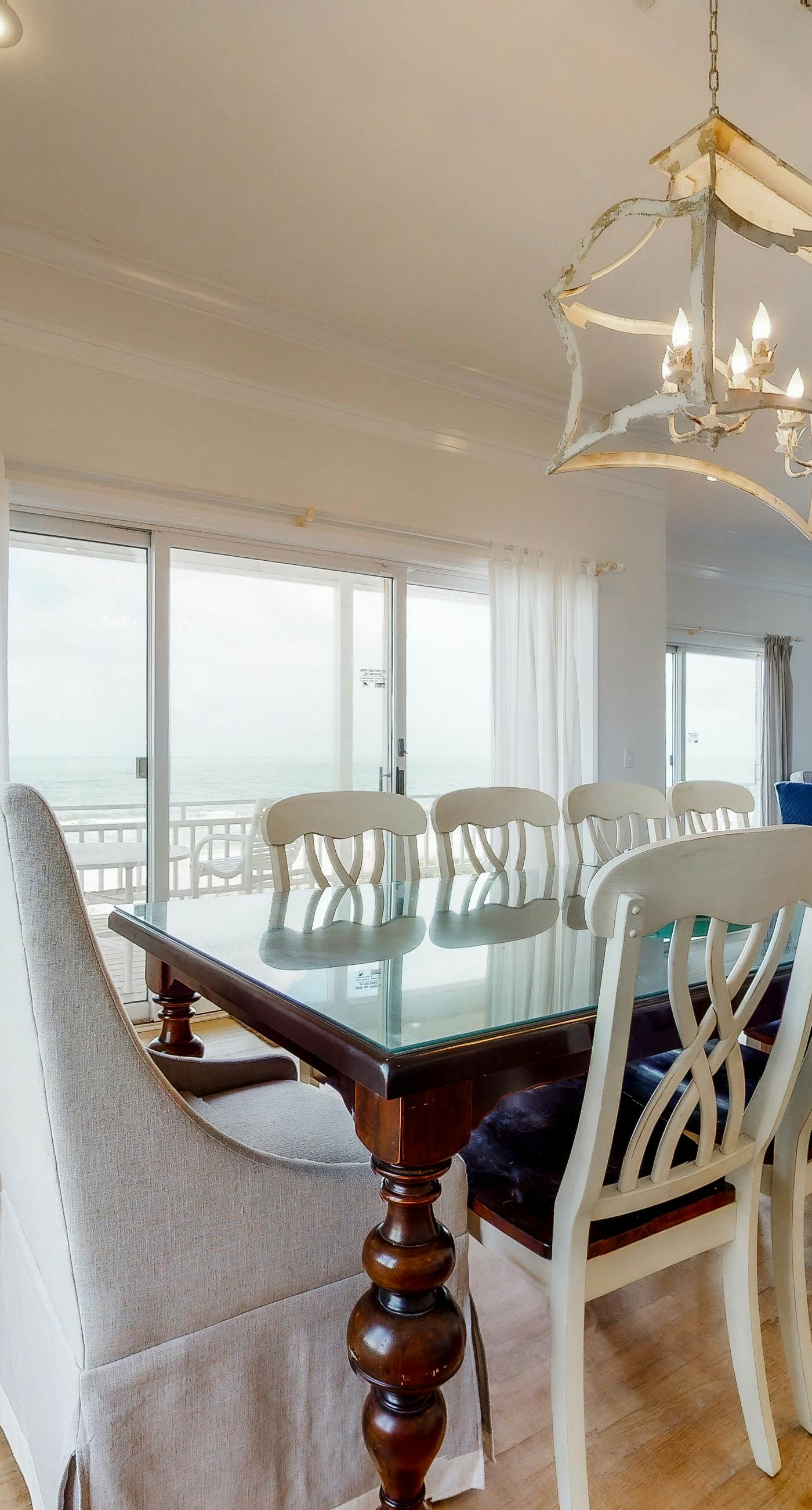 Beachfront home with elevator, beach gear, on-site neiborhood pool, tennis & fitness room