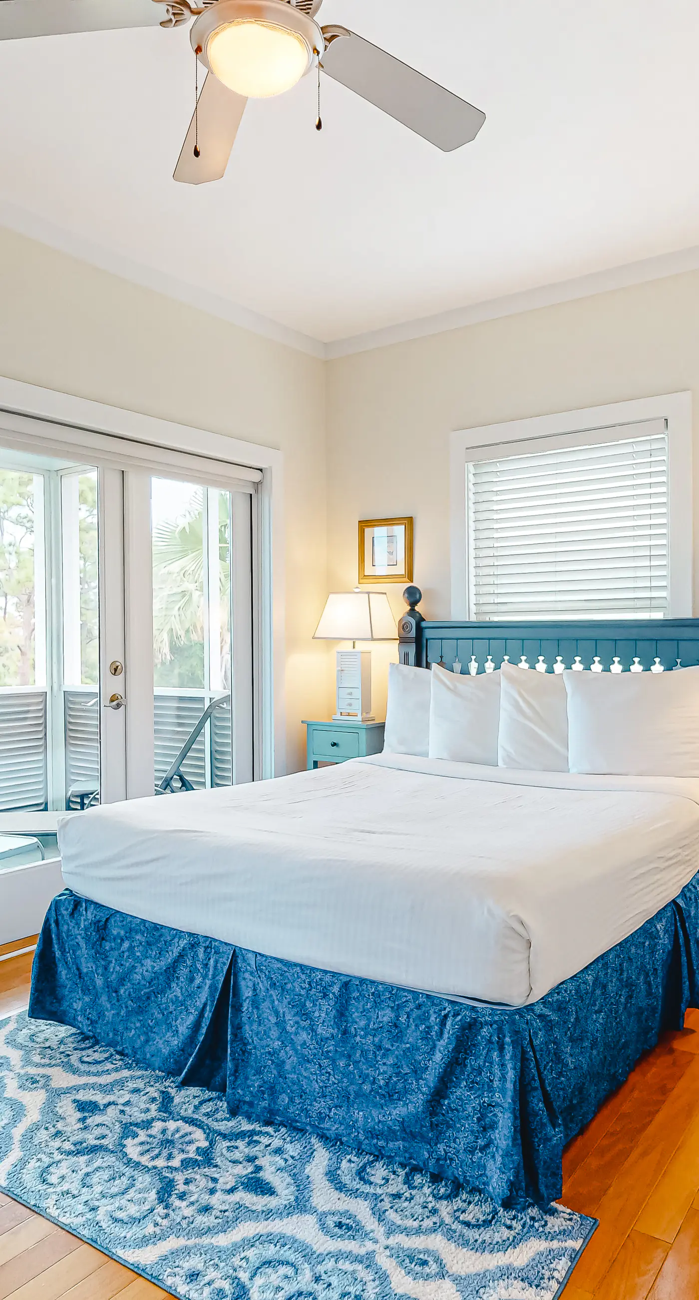 Spacious dog-friendly home with elevator, screened decks, on-site pool, & gym