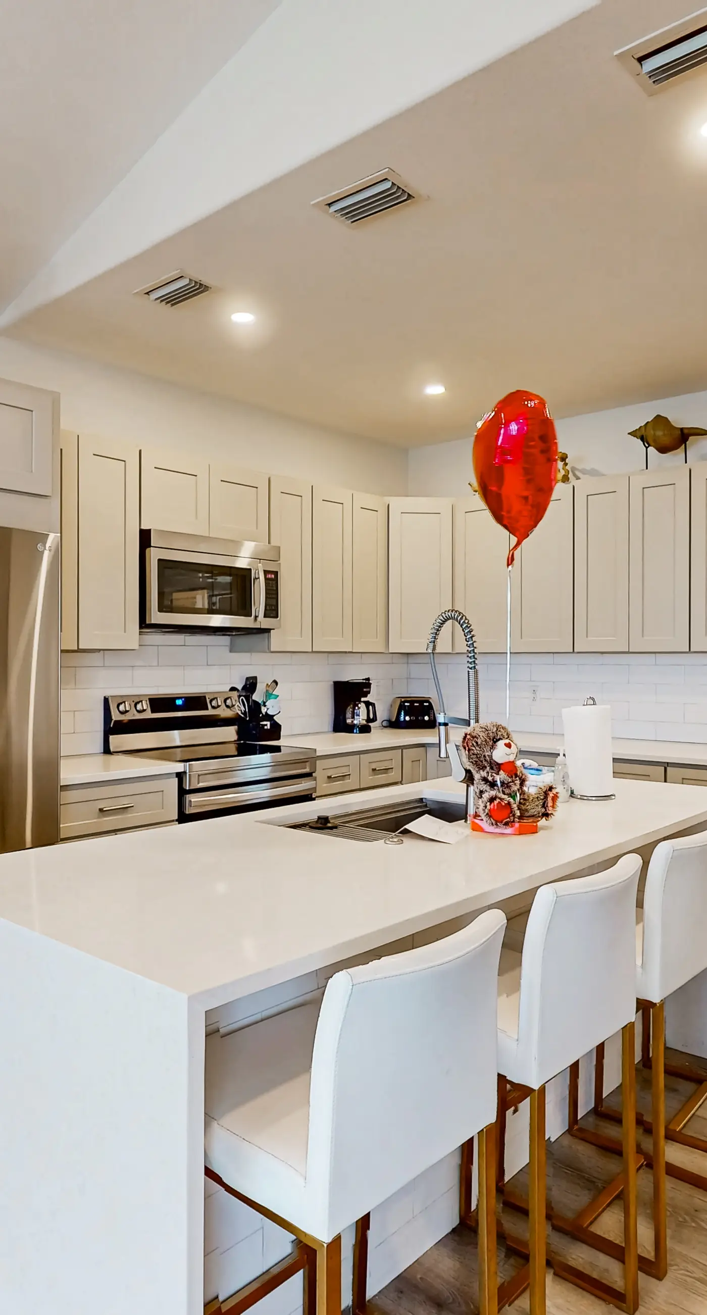 Newly renovated gulf front home - Dog friendly, multiple decks, boardwalk 2 beach