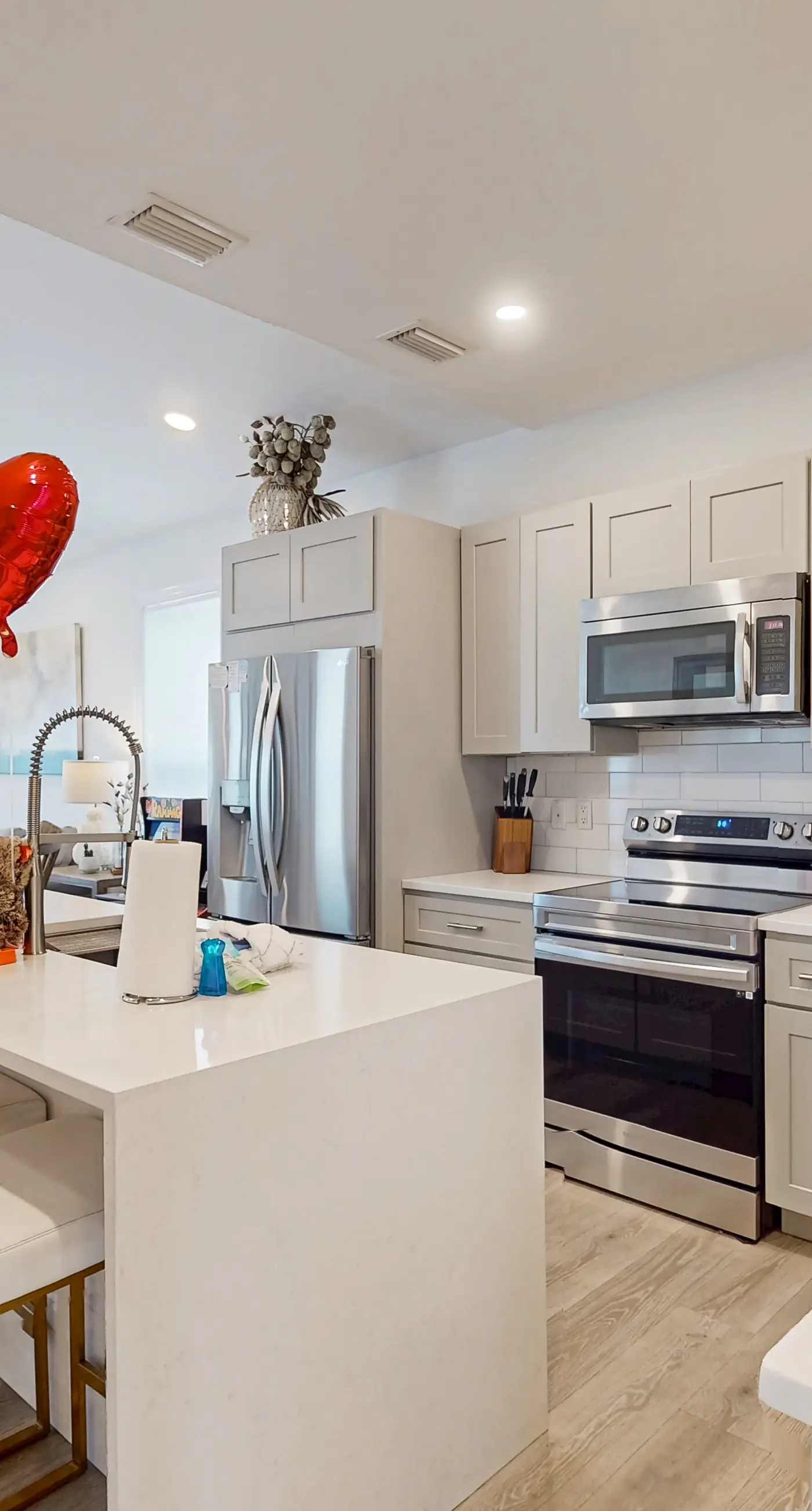 Newly renovated gulf front home - Dog friendly, multiple decks, boardwalk 2 beach