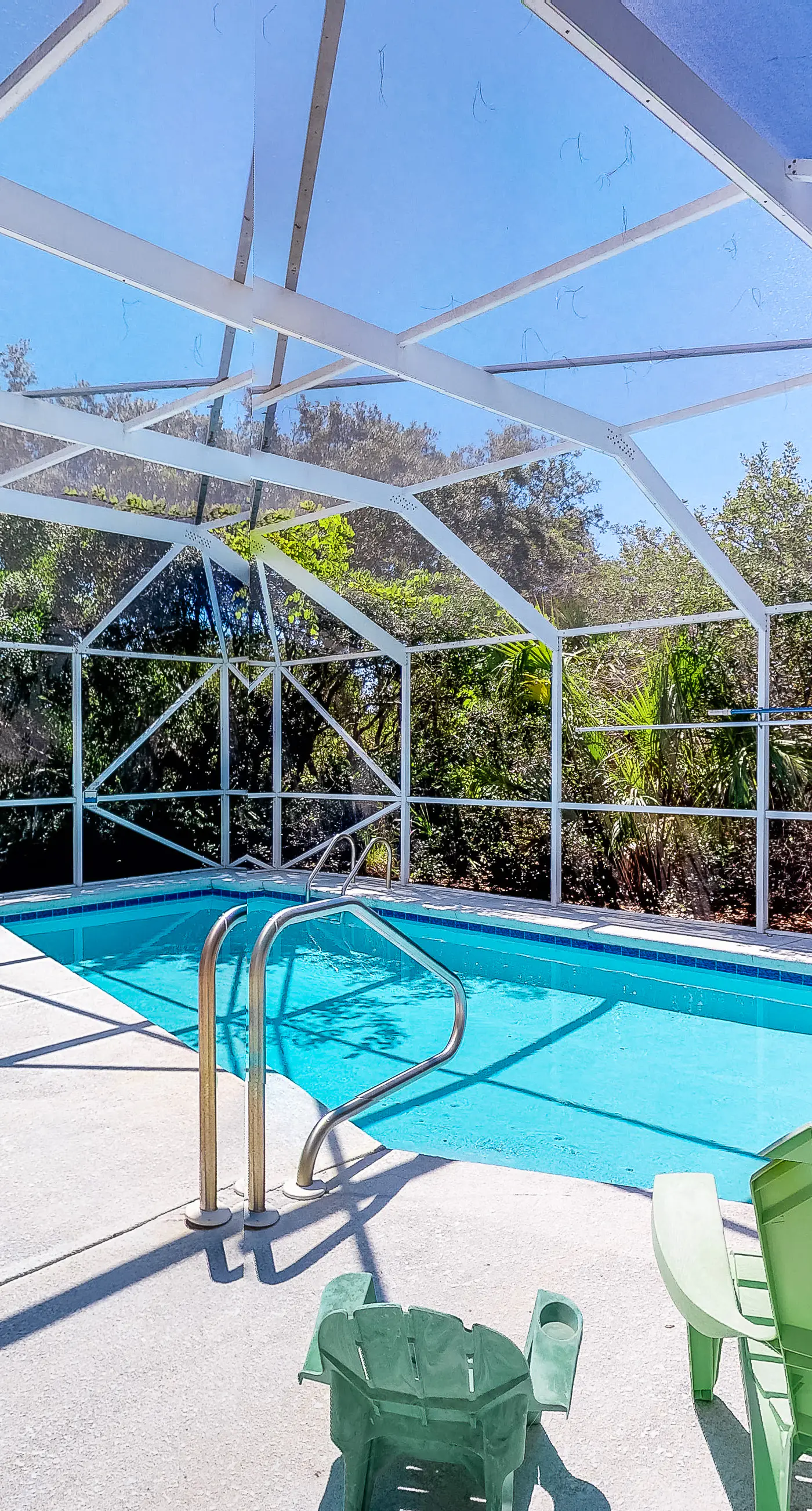 Dog-friendly home near the beach with private pool & gym