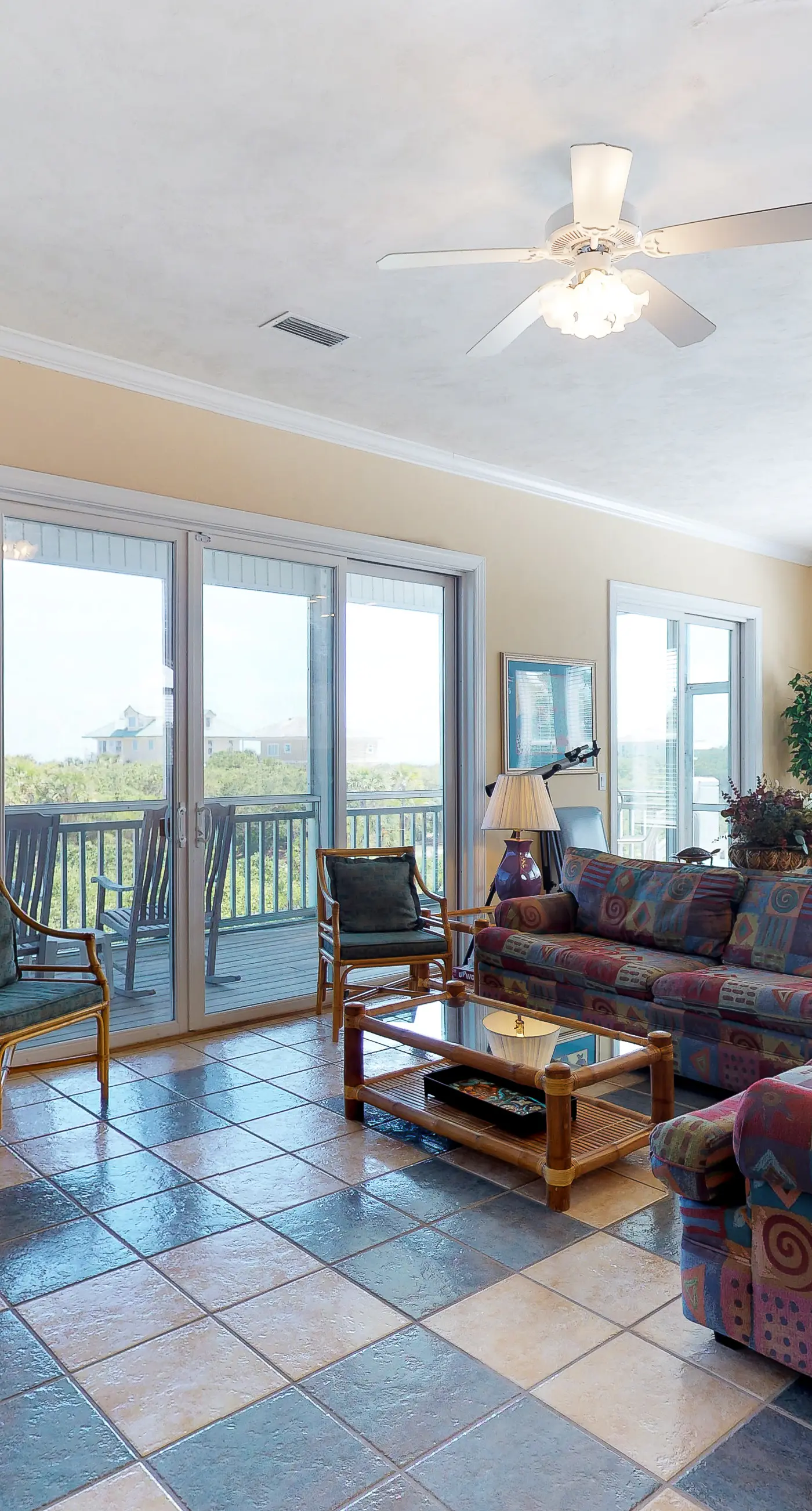 Dog-friendly home near the beach with private pool & gym