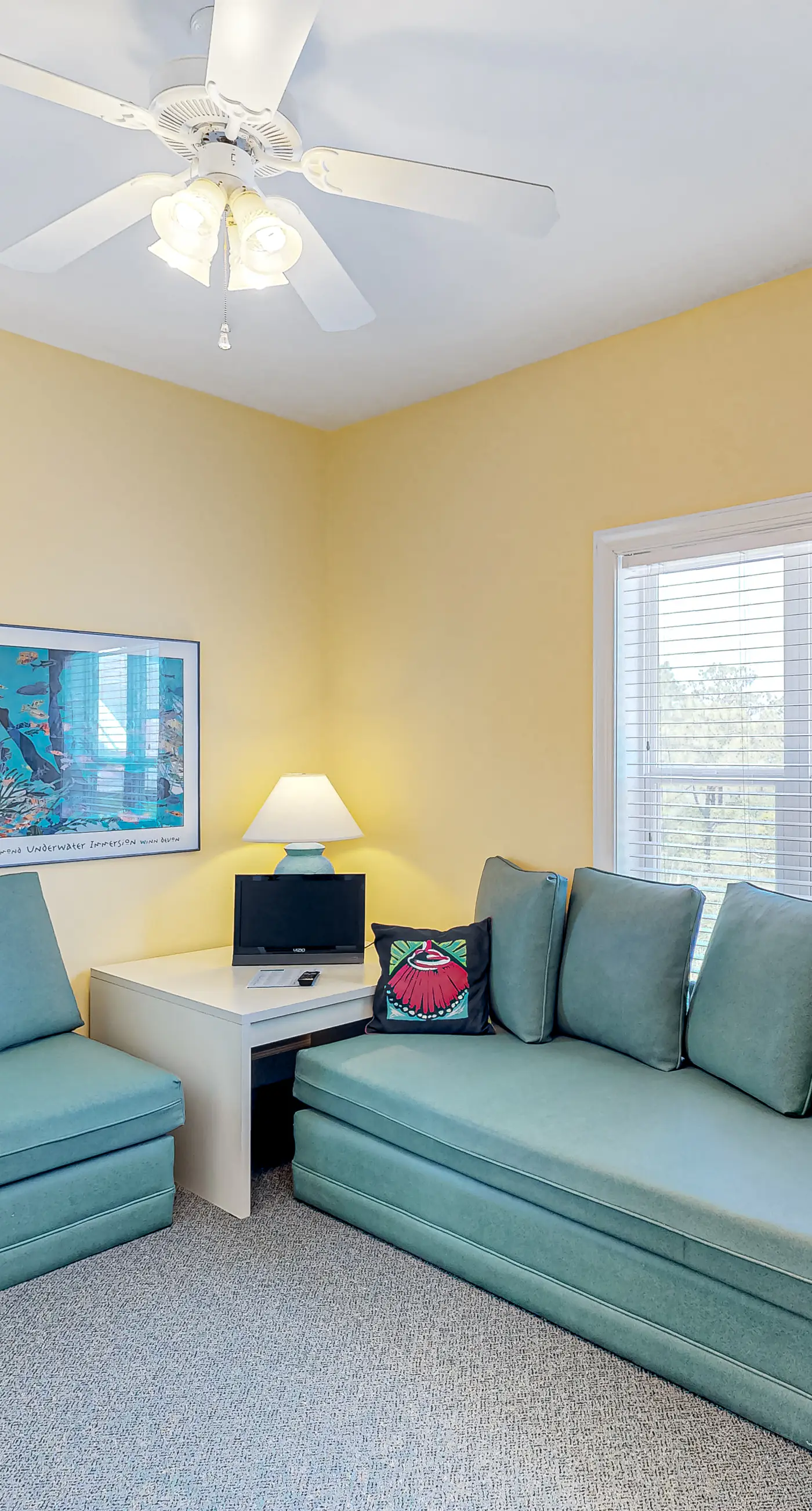 Dog-friendly home near the beach with private pool & gym