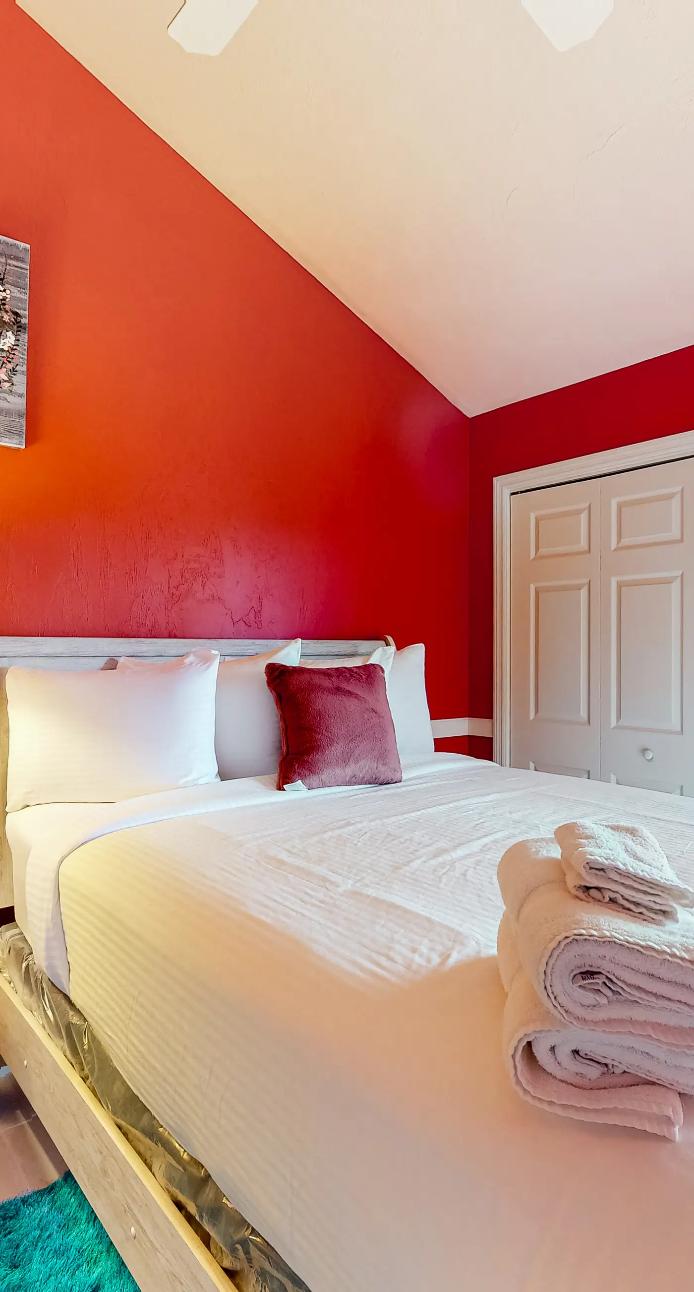 Inviting townhouse with on-site pool, updated interior, & W/D