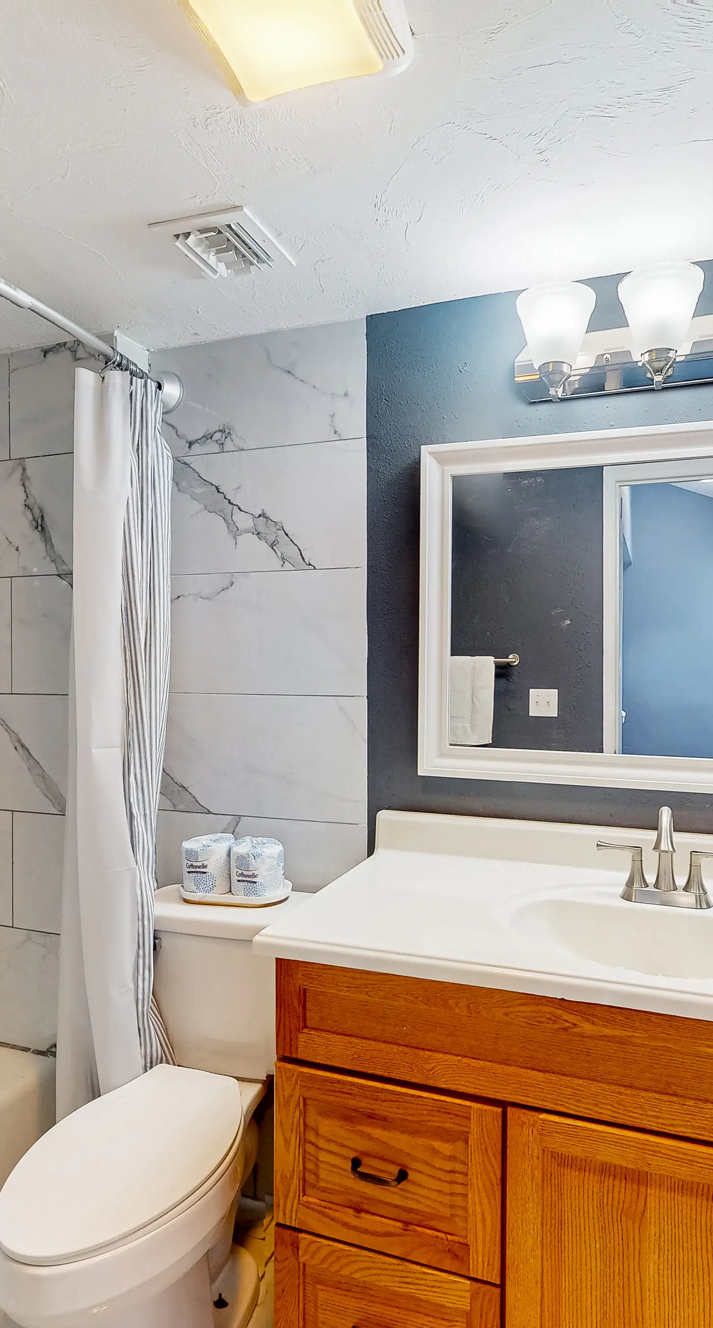 Inviting townhouse with on-site pool, updated interior, & W/D