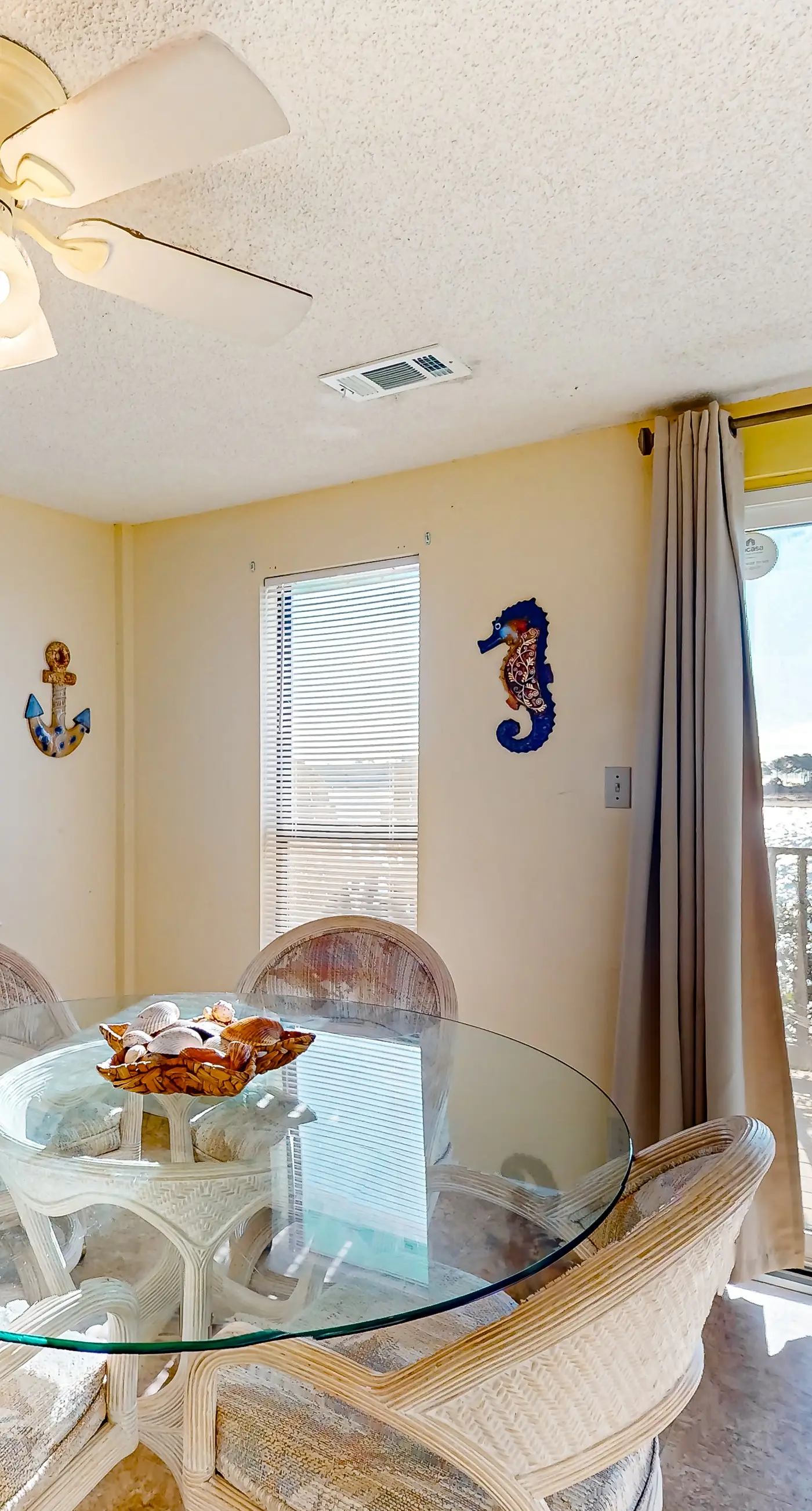 Beachfront dune cottage with deck & view of St Vincent Island