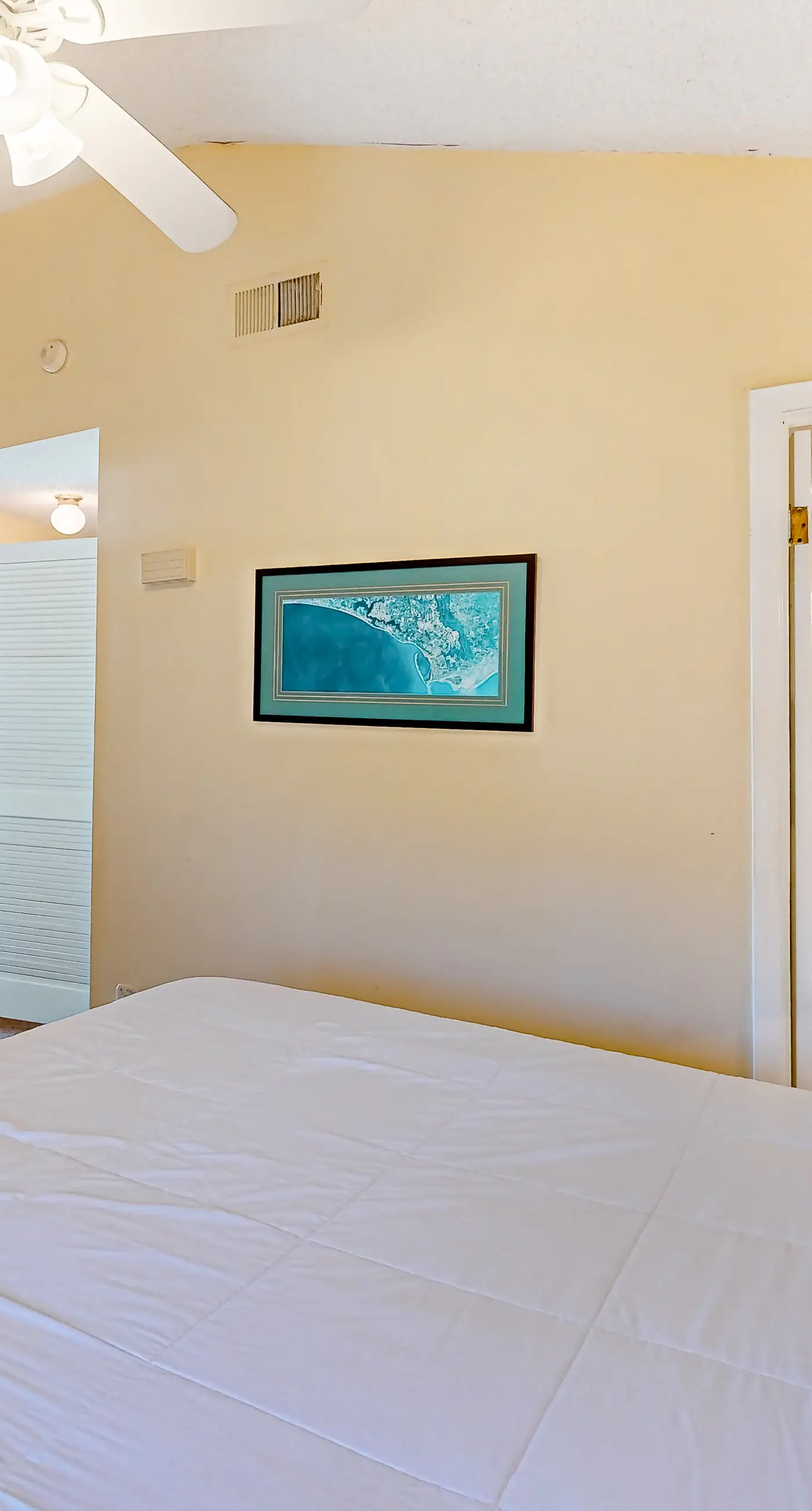 Beachfront dune cottage with deck & view of St Vincent Island