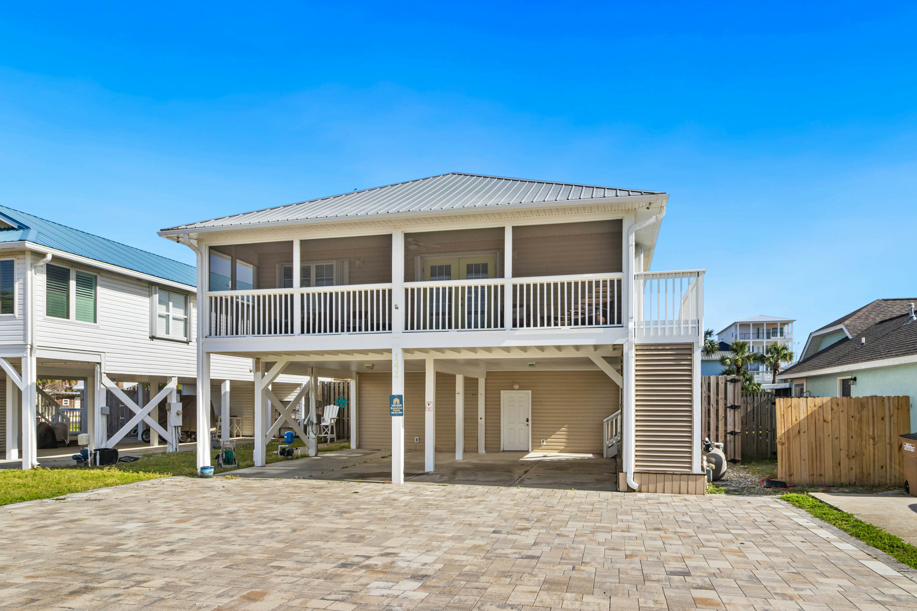 Dog-friendly coastal getaway with private pool, patio, & grill