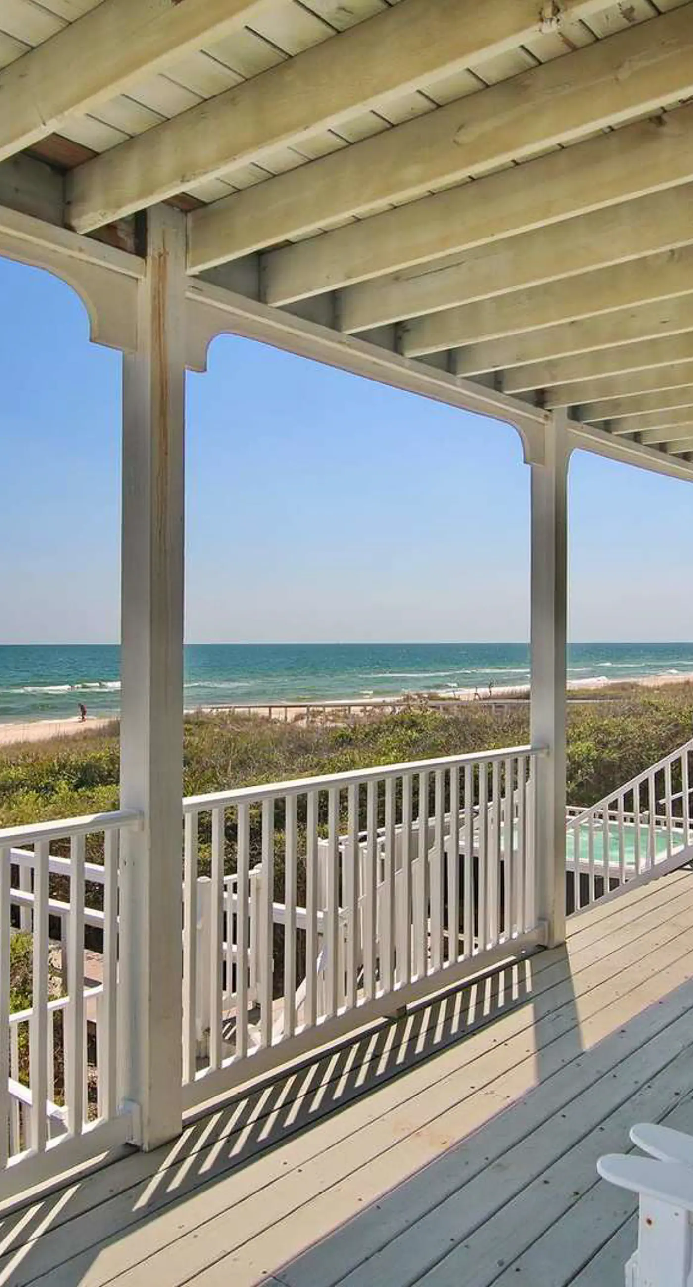 Dog-friendly beachfront gem - community pool, tennis, washer&dryer, central AC