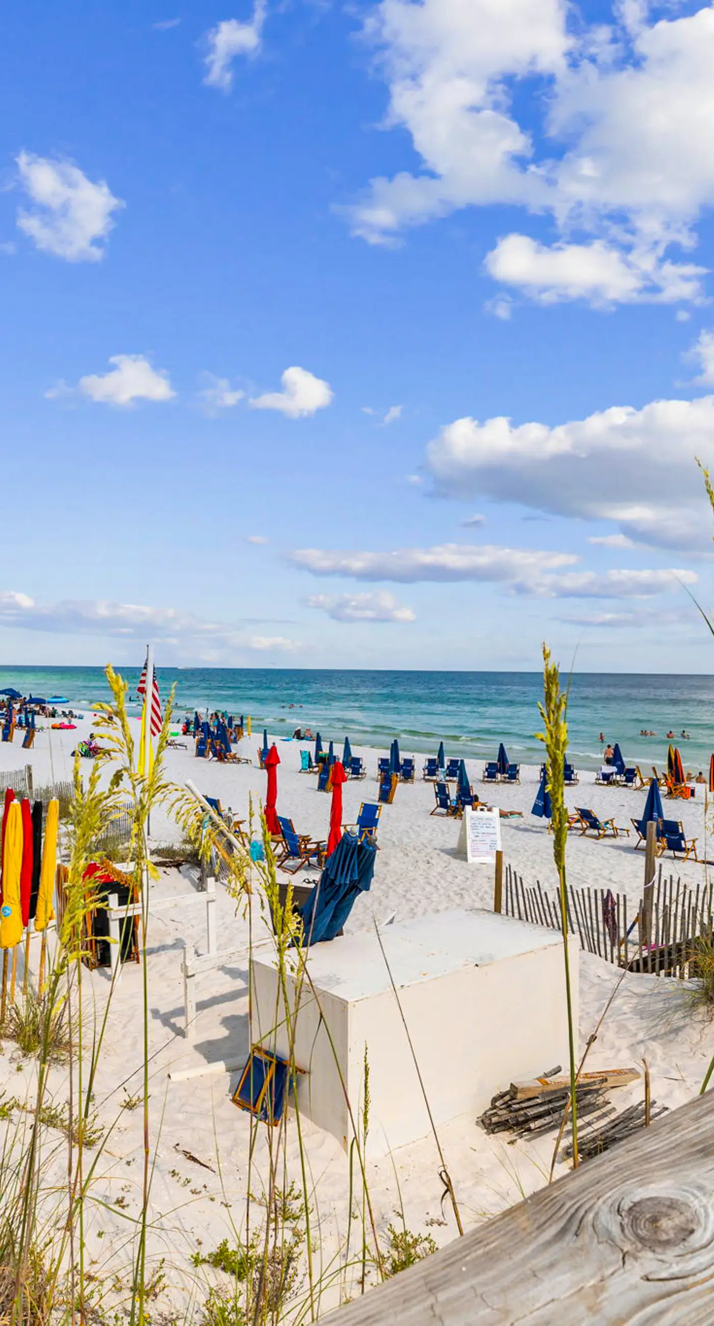 Bright ocean-view condo with community pool and direct beach walkway