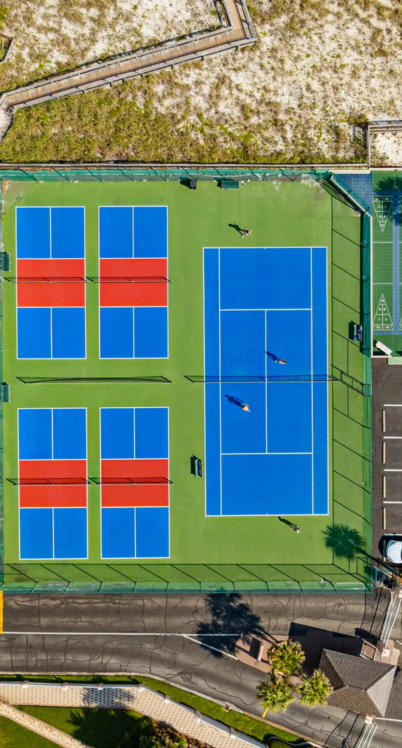 Bright ocean-view condo with community pool and direct beach walkway