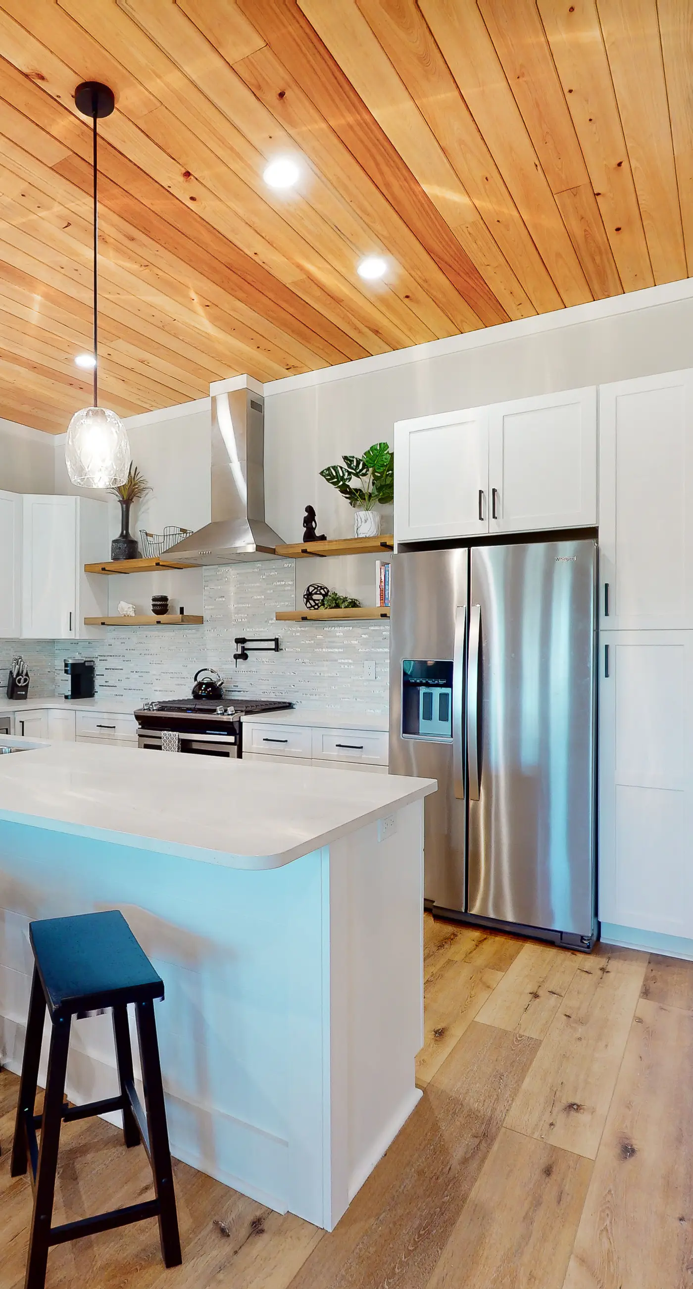 Brand new home near the beach with private pool, lawn, expansive decks, & grill