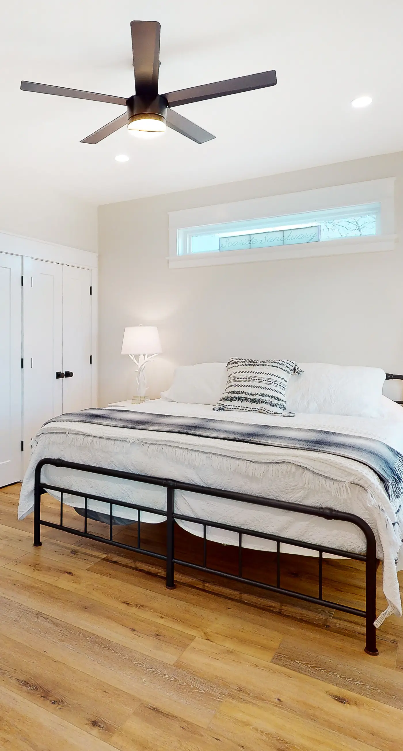 Brand new home near the beach with private pool, lawn, expansive decks, & grill