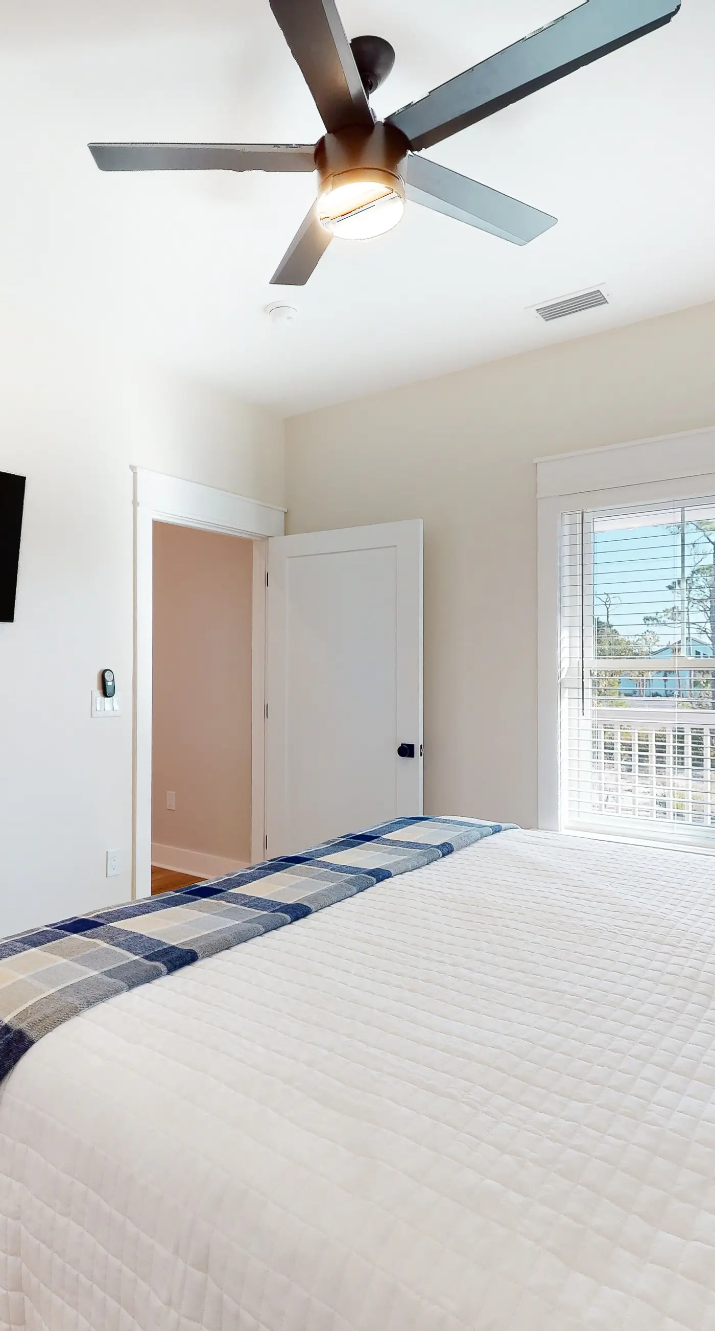 Brand new home near the beach with private pool, lawn, expansive decks, & grill