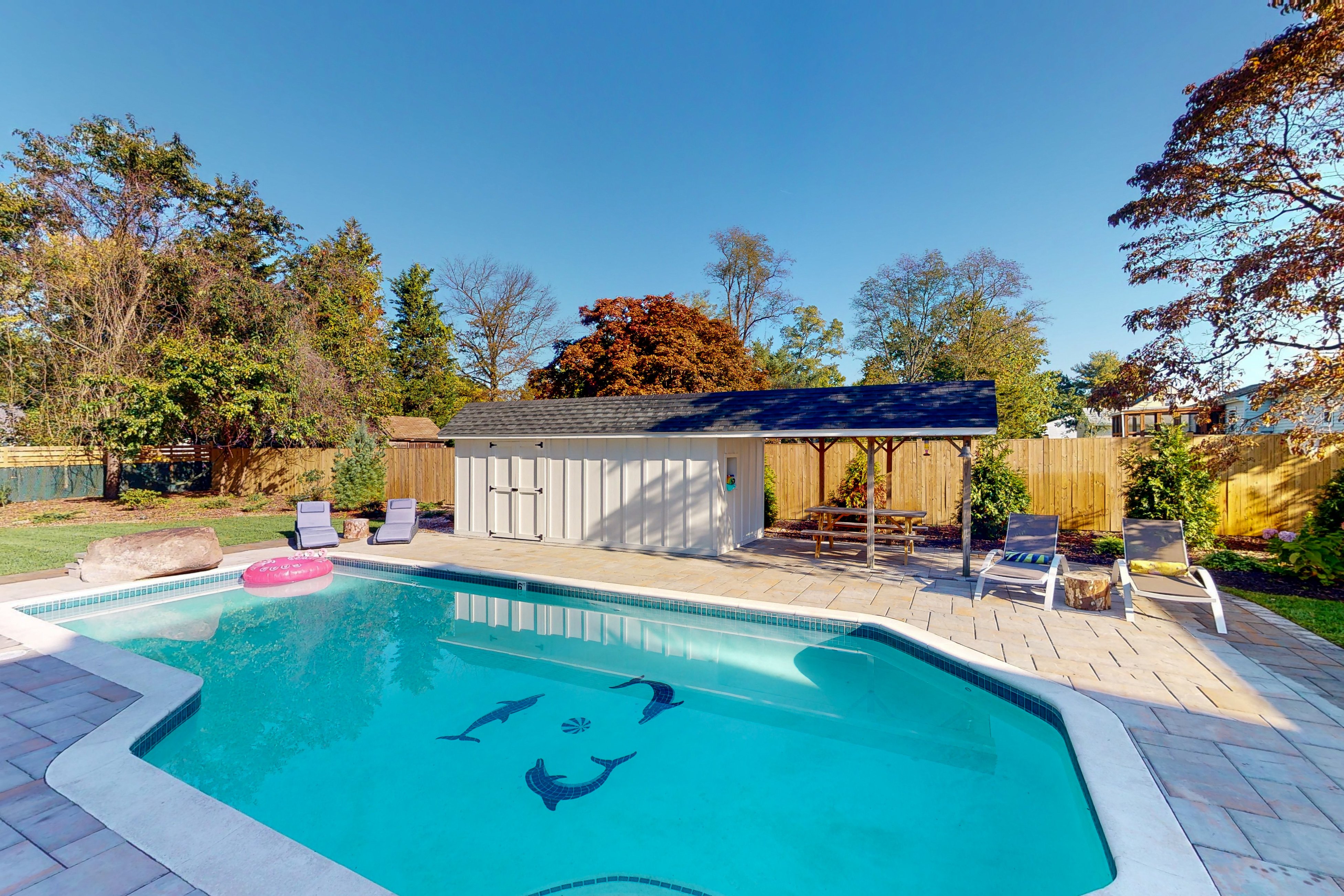 Renovated, dog-friendly home with private pool, hot tub & stunning backyard
