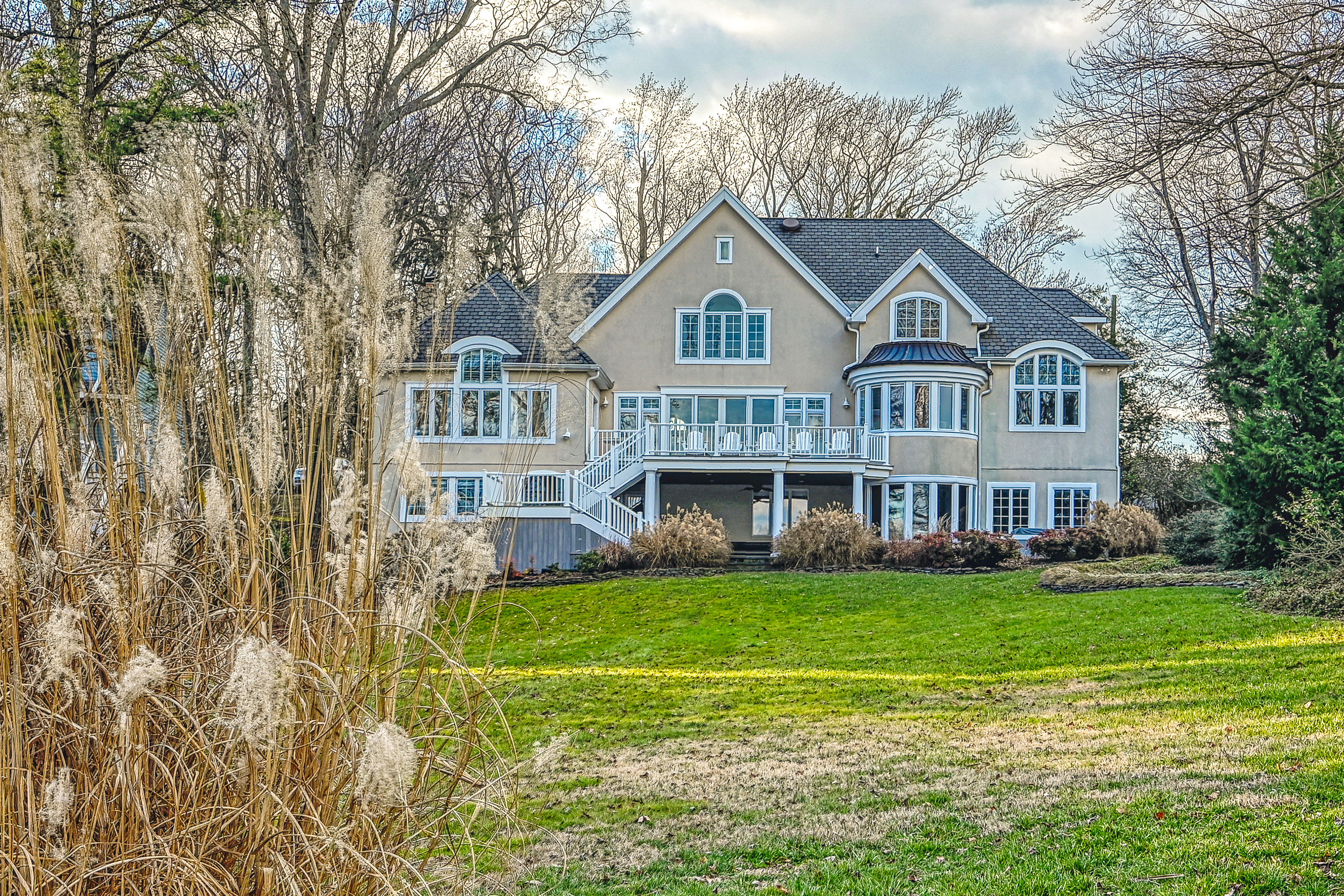 Beautiful waterfront home on The Chesapeake Bay with private dock & beach access